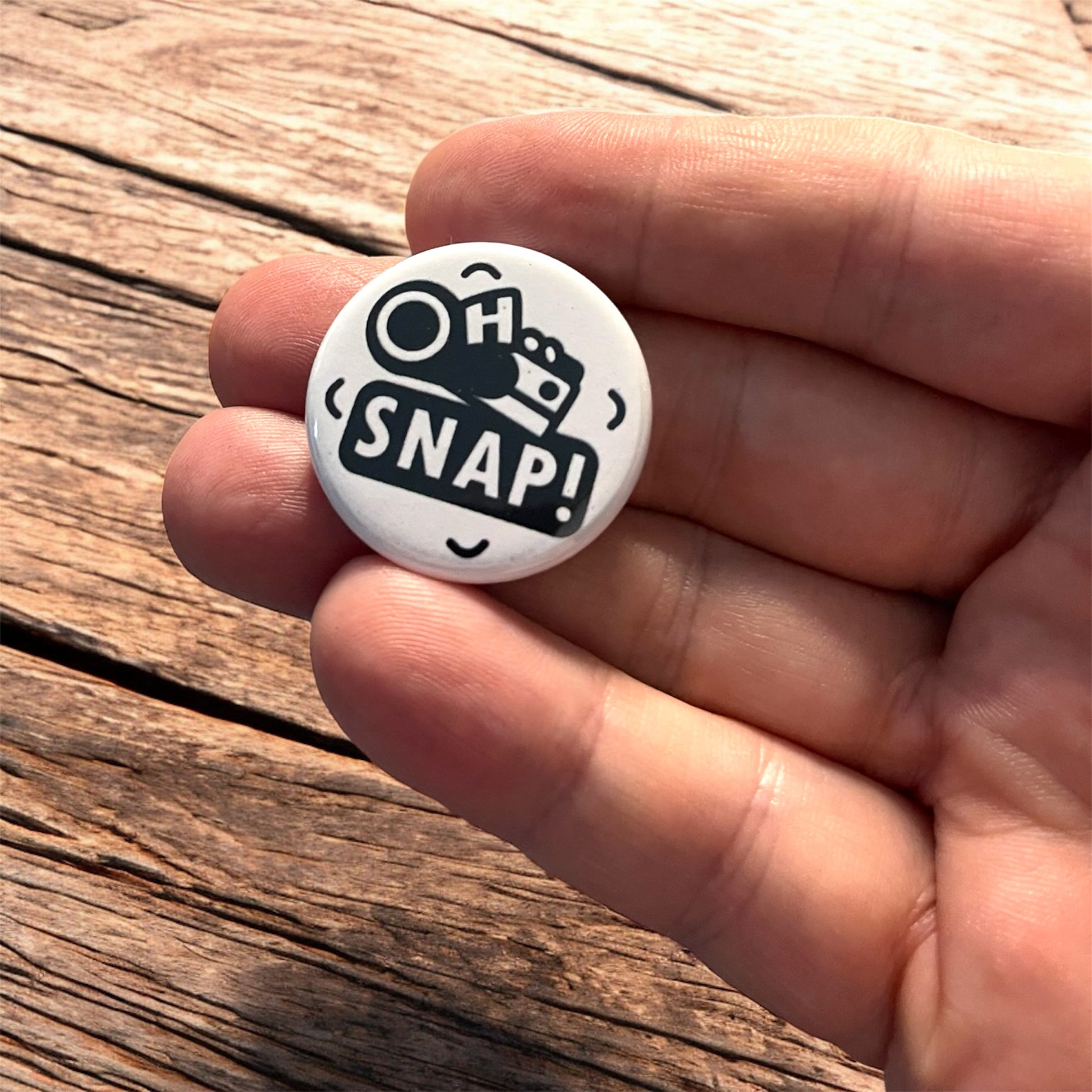 Oh Snap | 1.25” Pinback Button