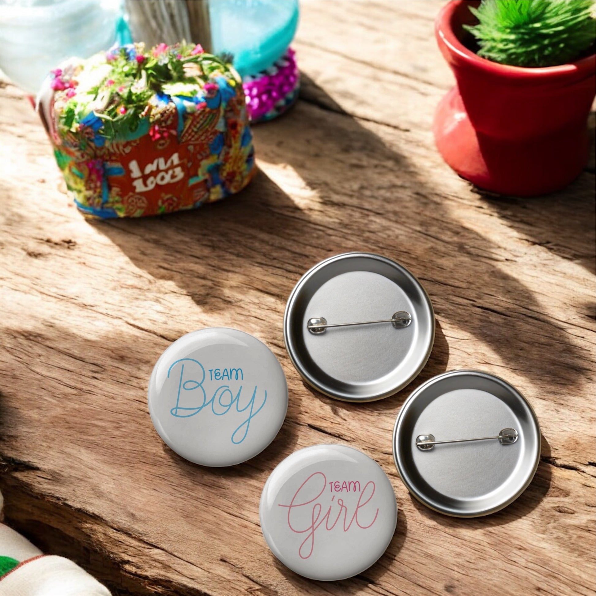 Gender Reveal | 1.25” Pinback Button