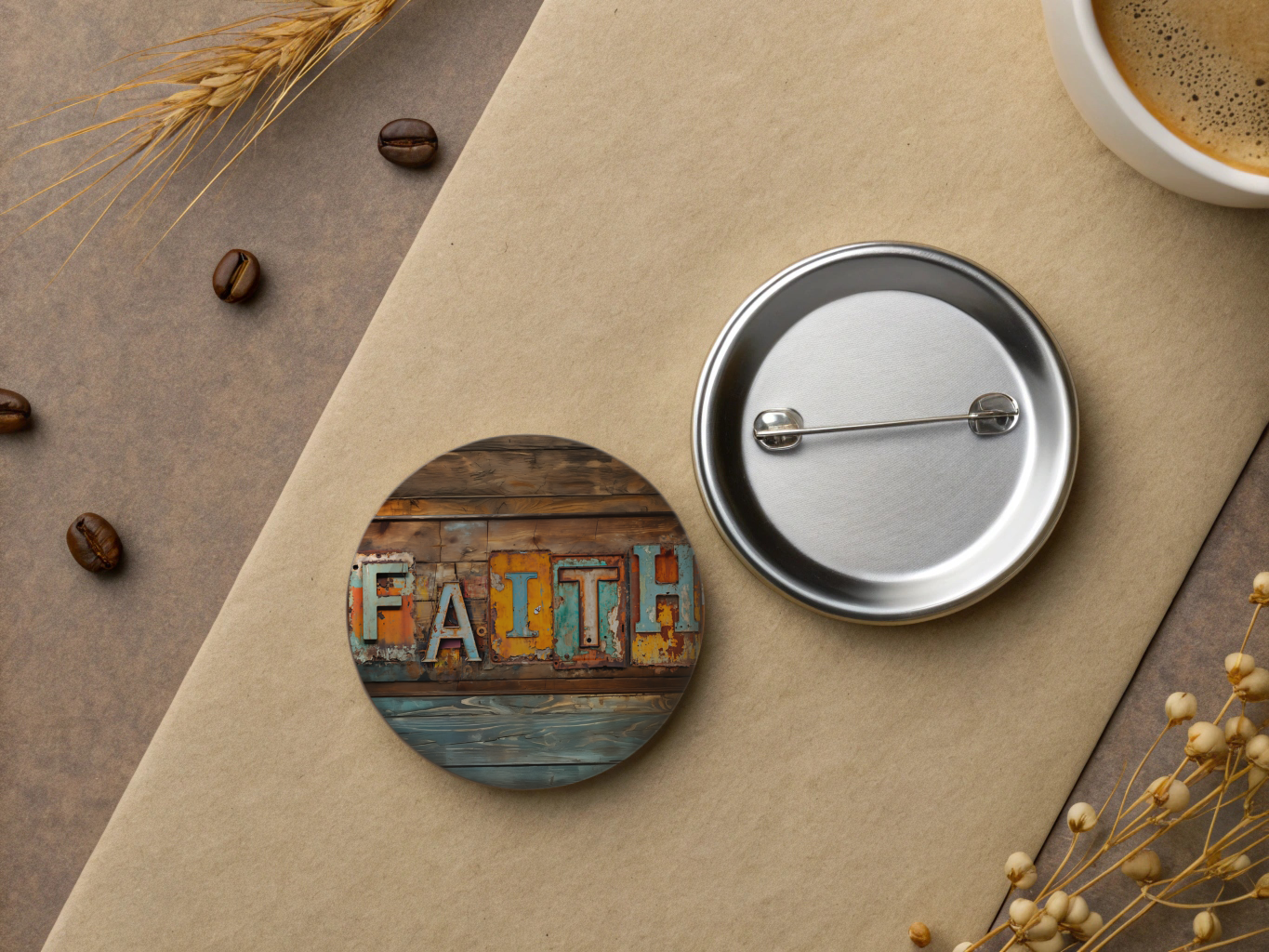 Faith | 1.25” Pinback Button
