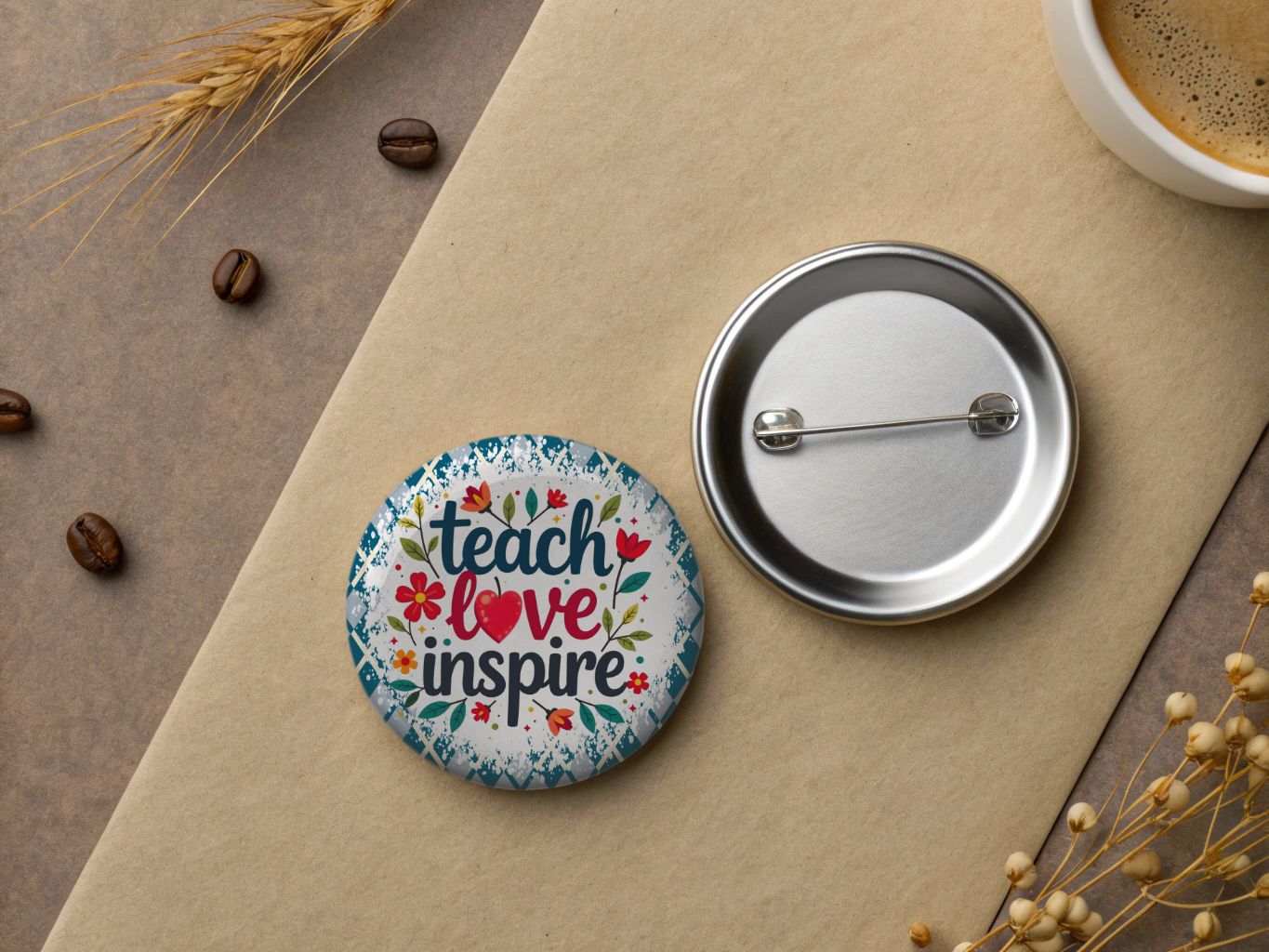 Teach Love Inspire | 1.25” Pinback Button