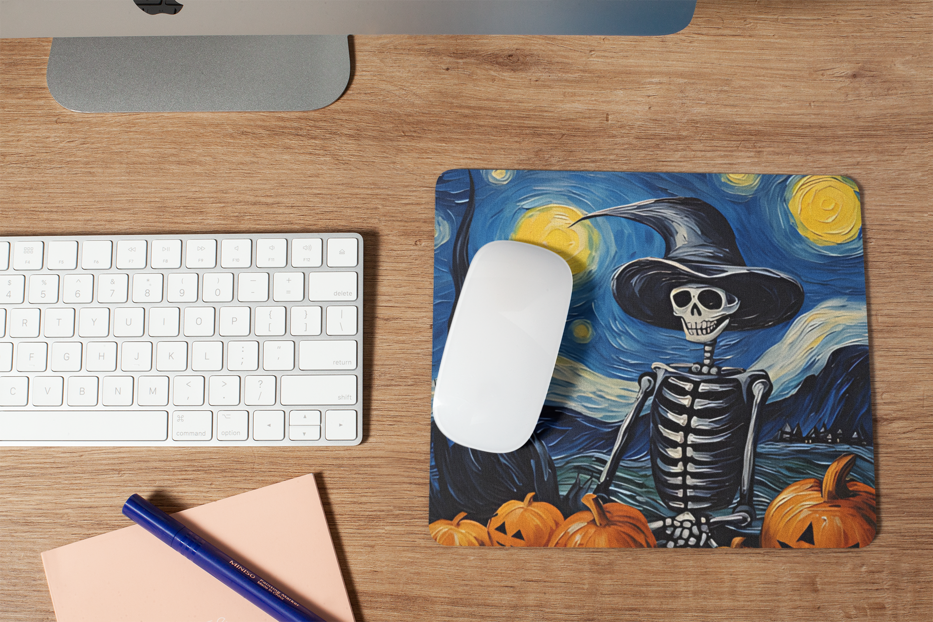 Skeleton Halloween | Mouse Pad