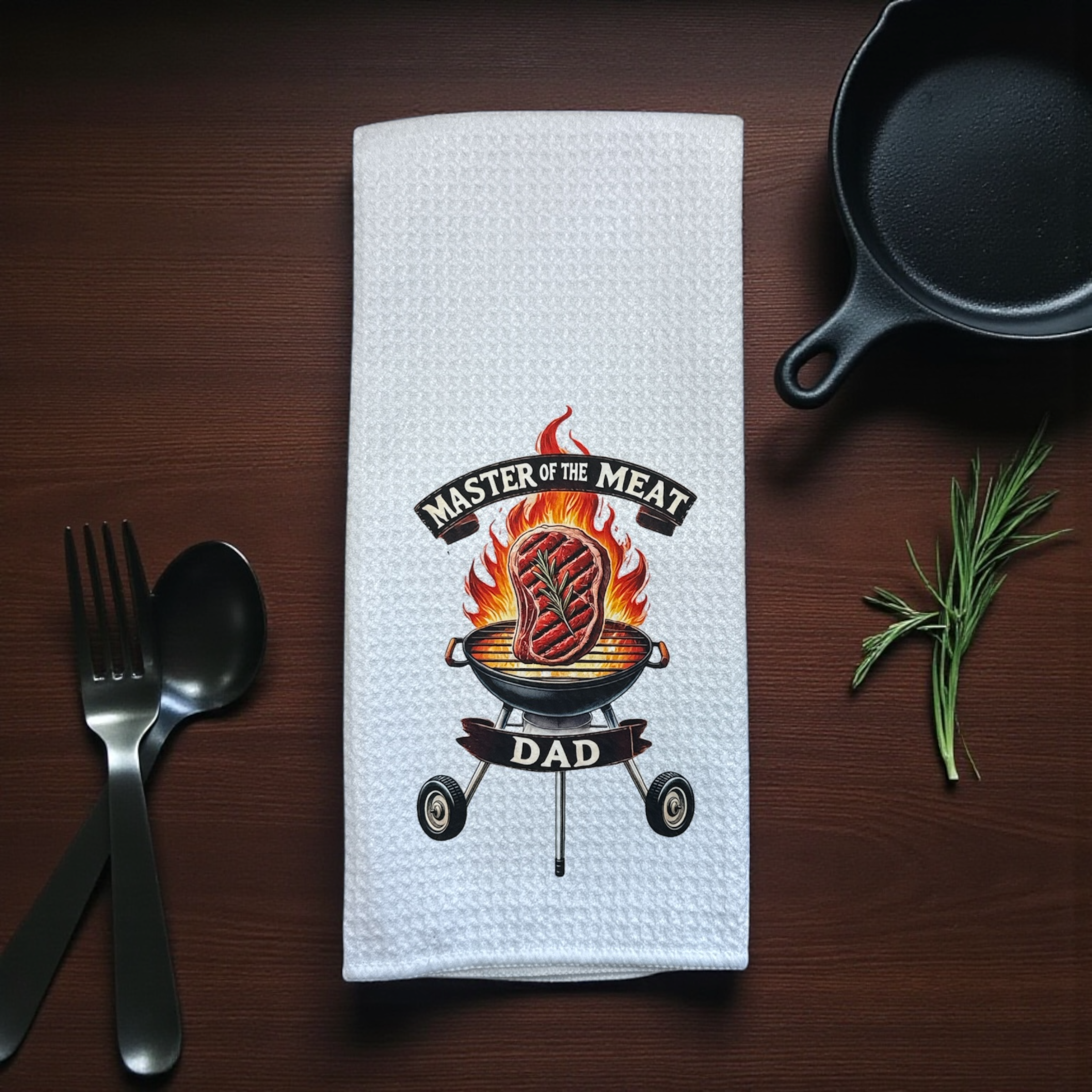 Master Of The Meat Dad (II) | Kitchen Towel