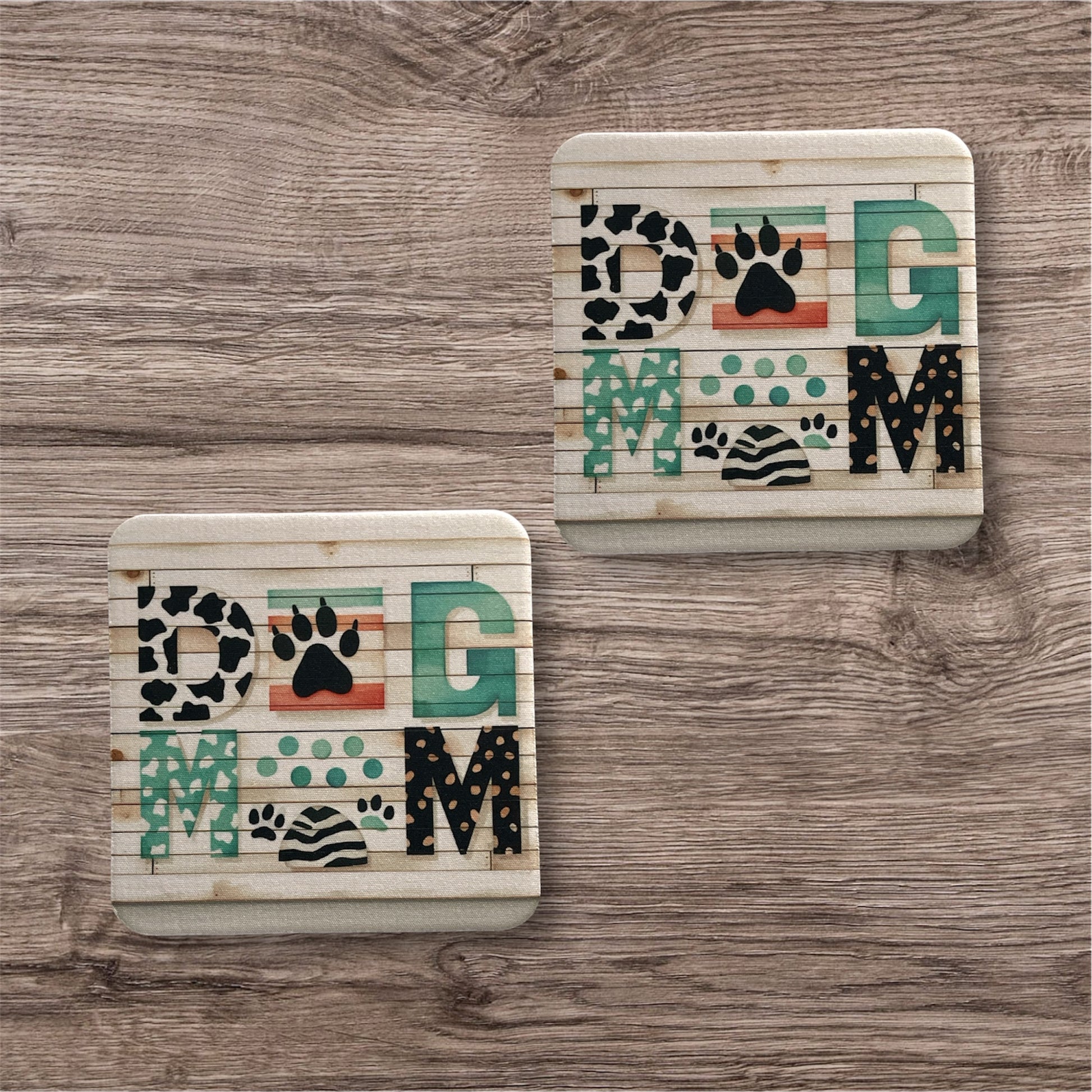 Dog Mom | Coaster Set