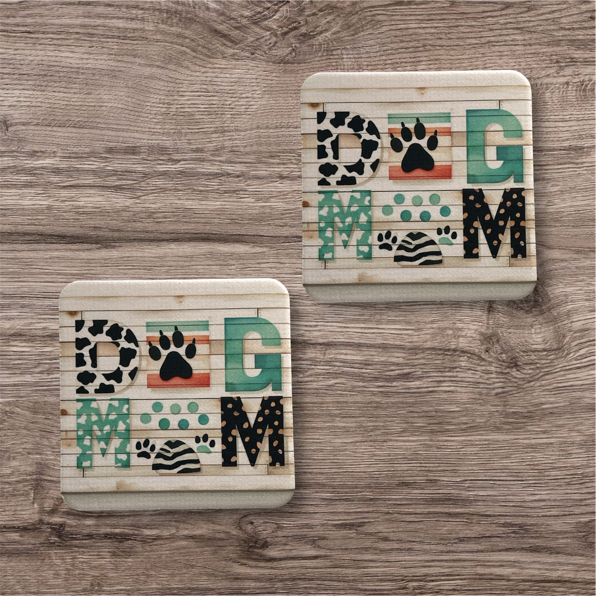 Dog Mom | Coaster Set
