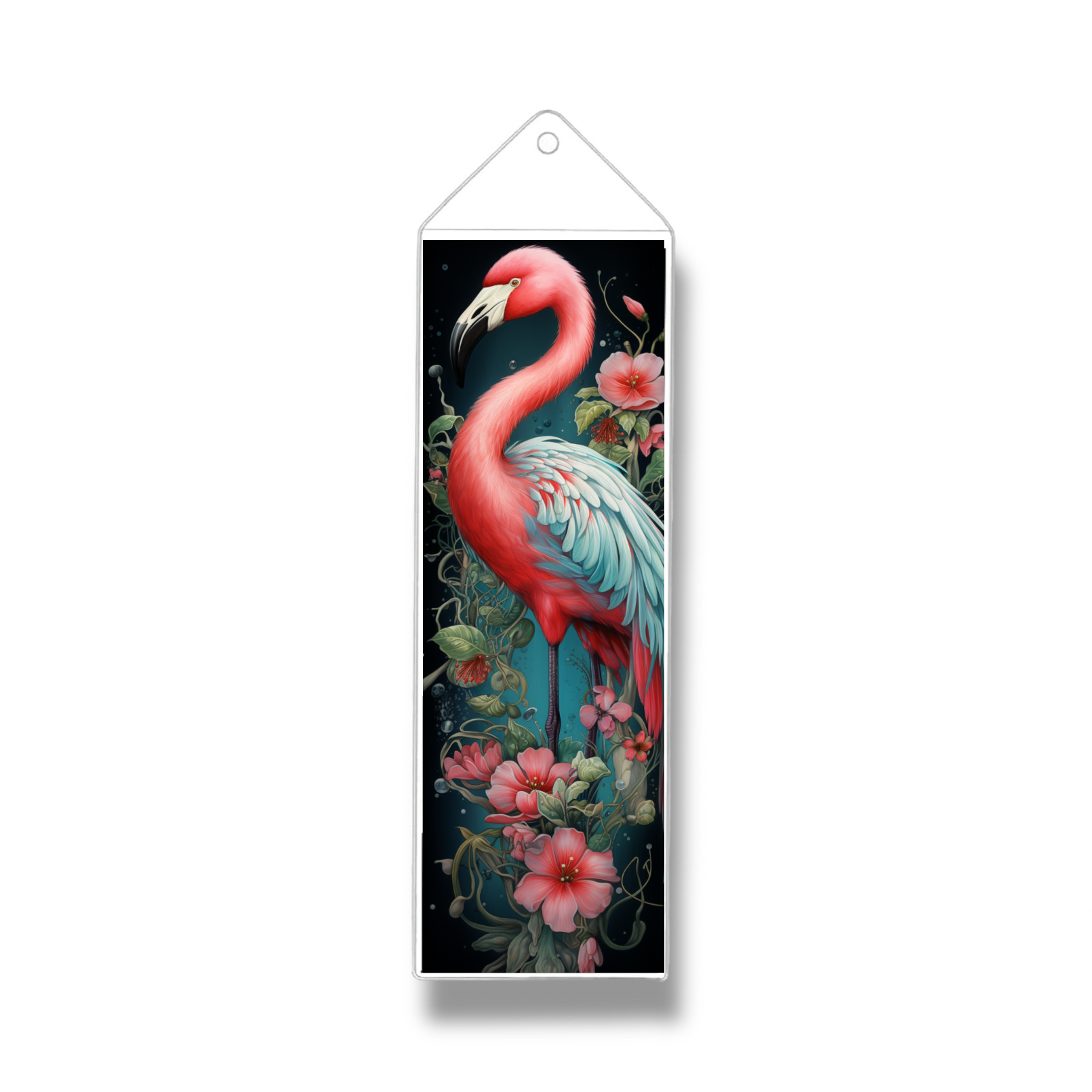 Flamingo | Clear Sleeve Bookmark