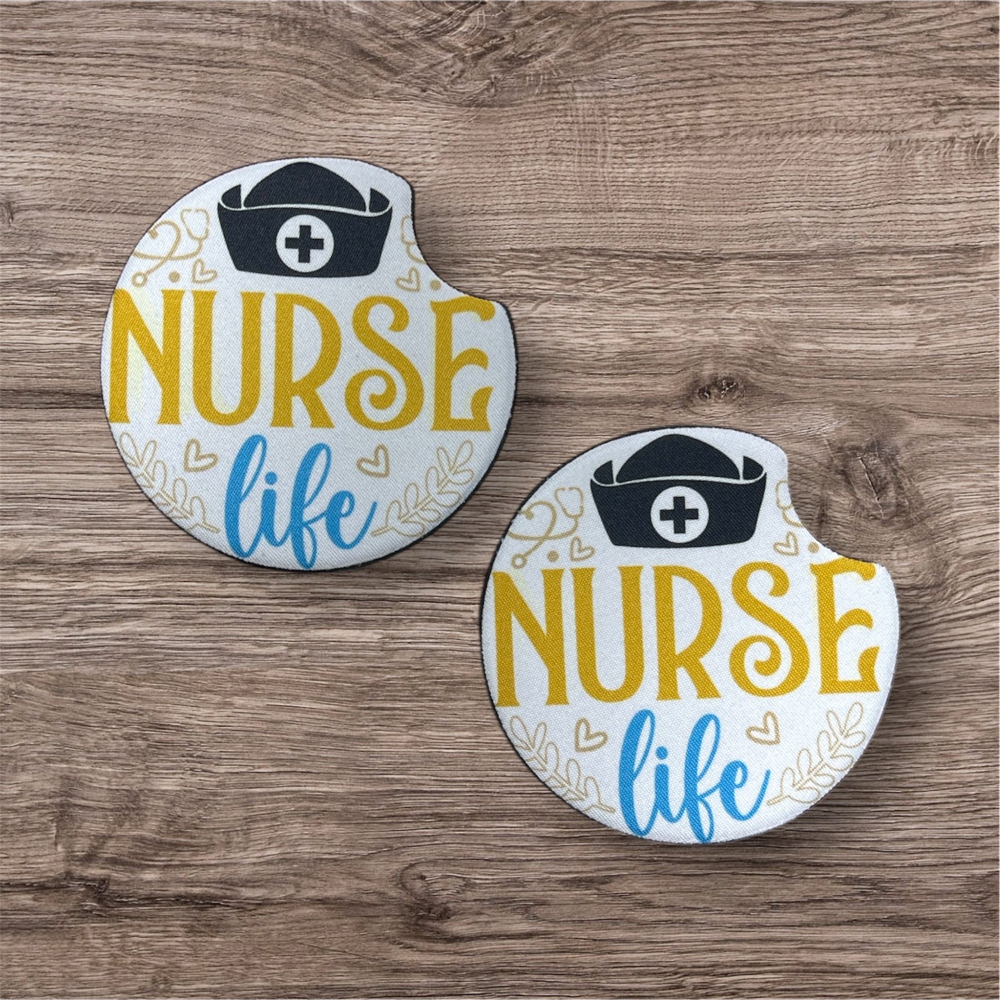 Nurse Life | Car Coasters