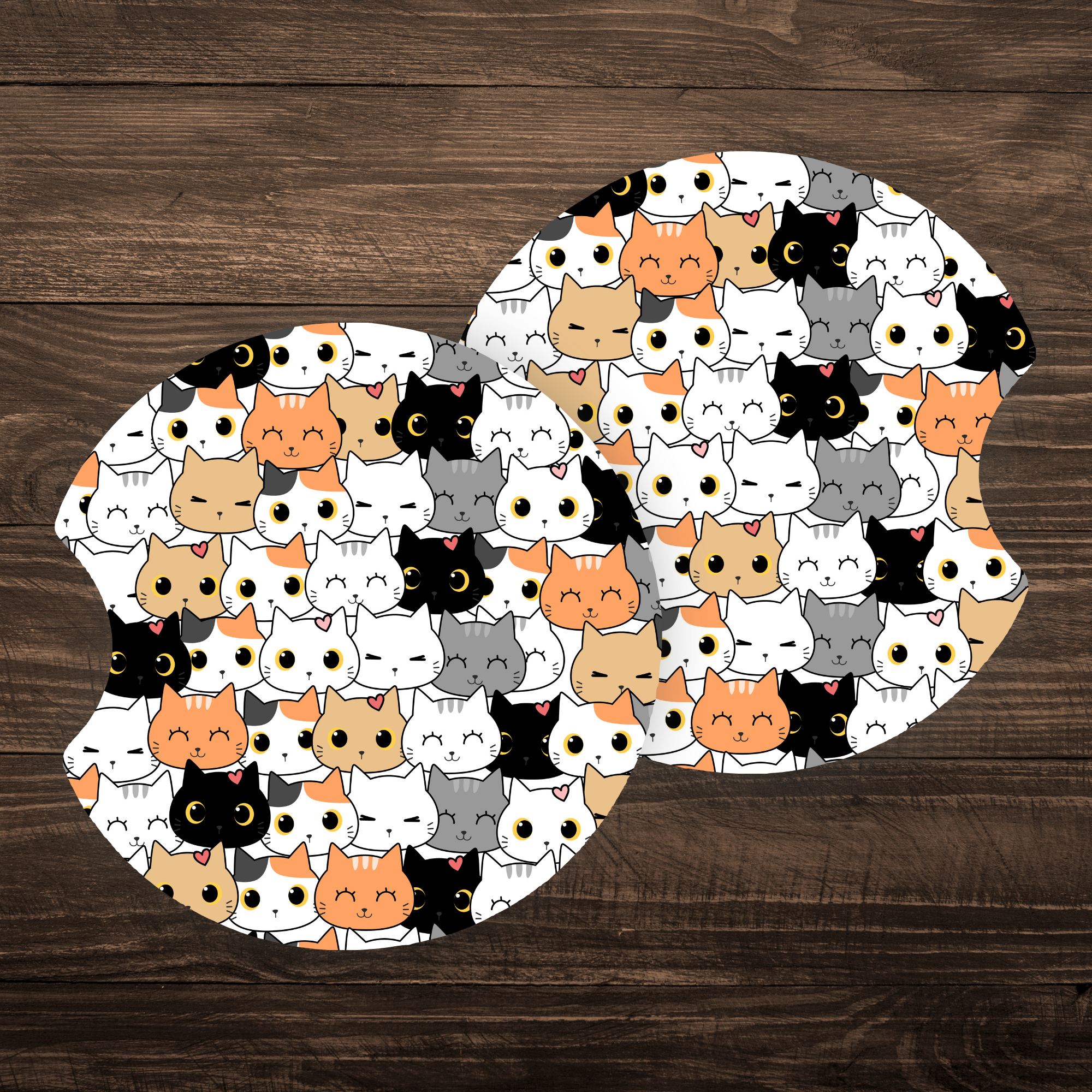 Cats Car Coasters