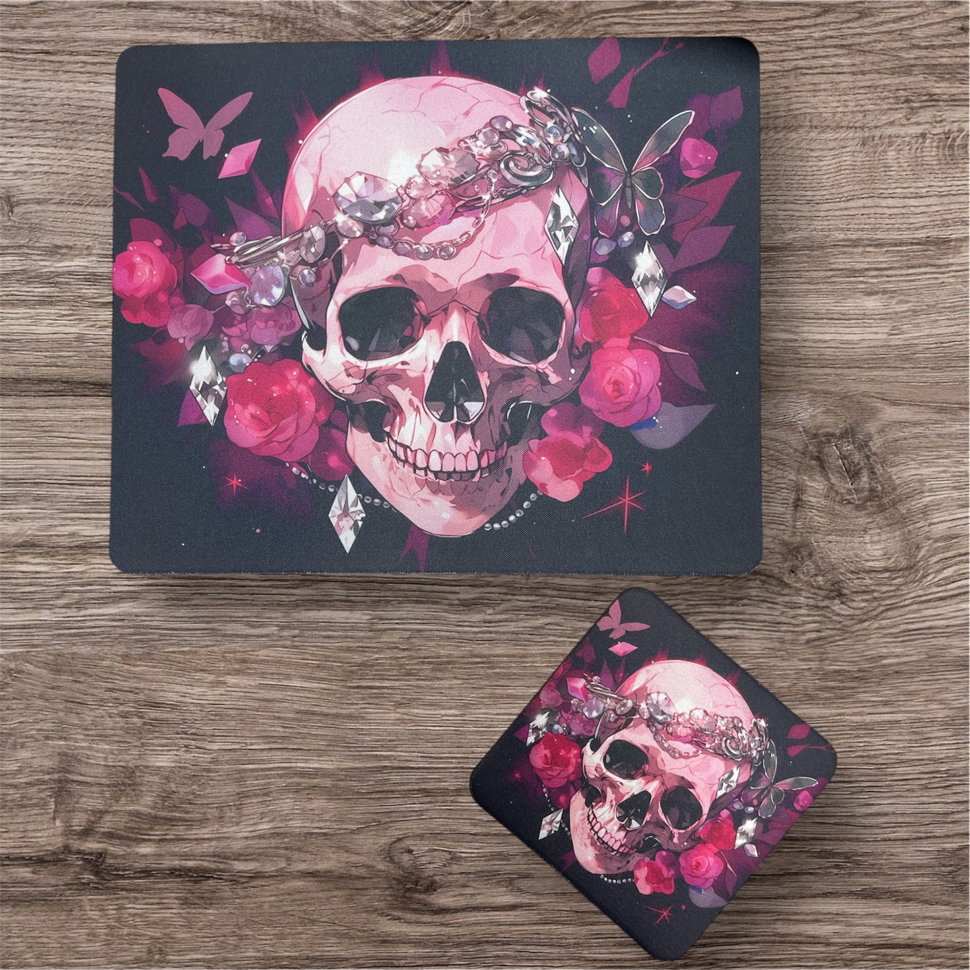 Rose Skull| Desk Gift Set