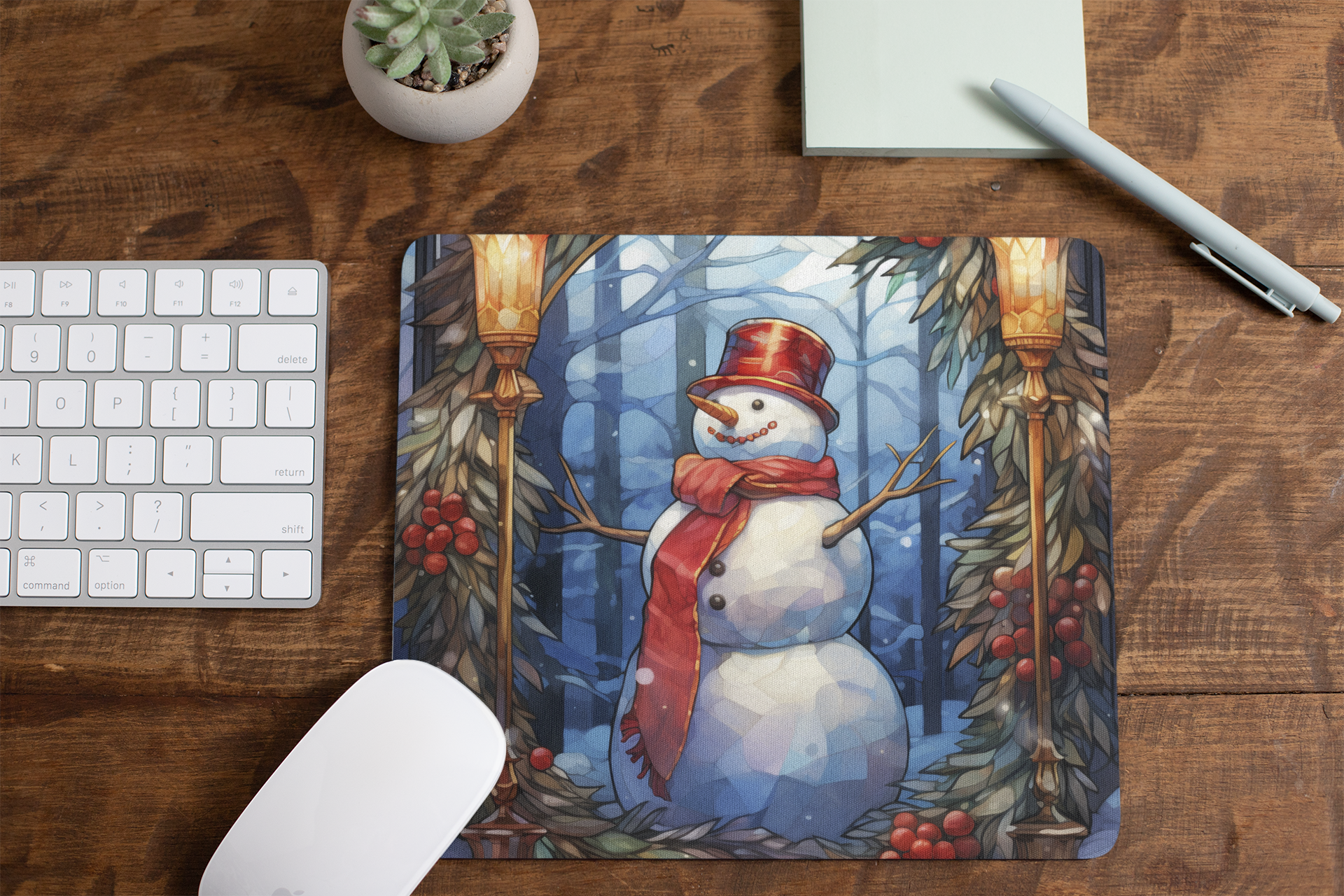 Snowman | Mouse Pad