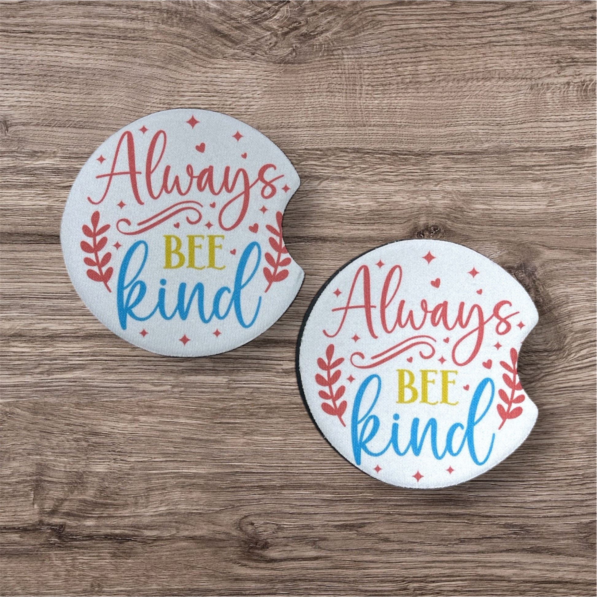 Always Bee Kind | Car Coasters