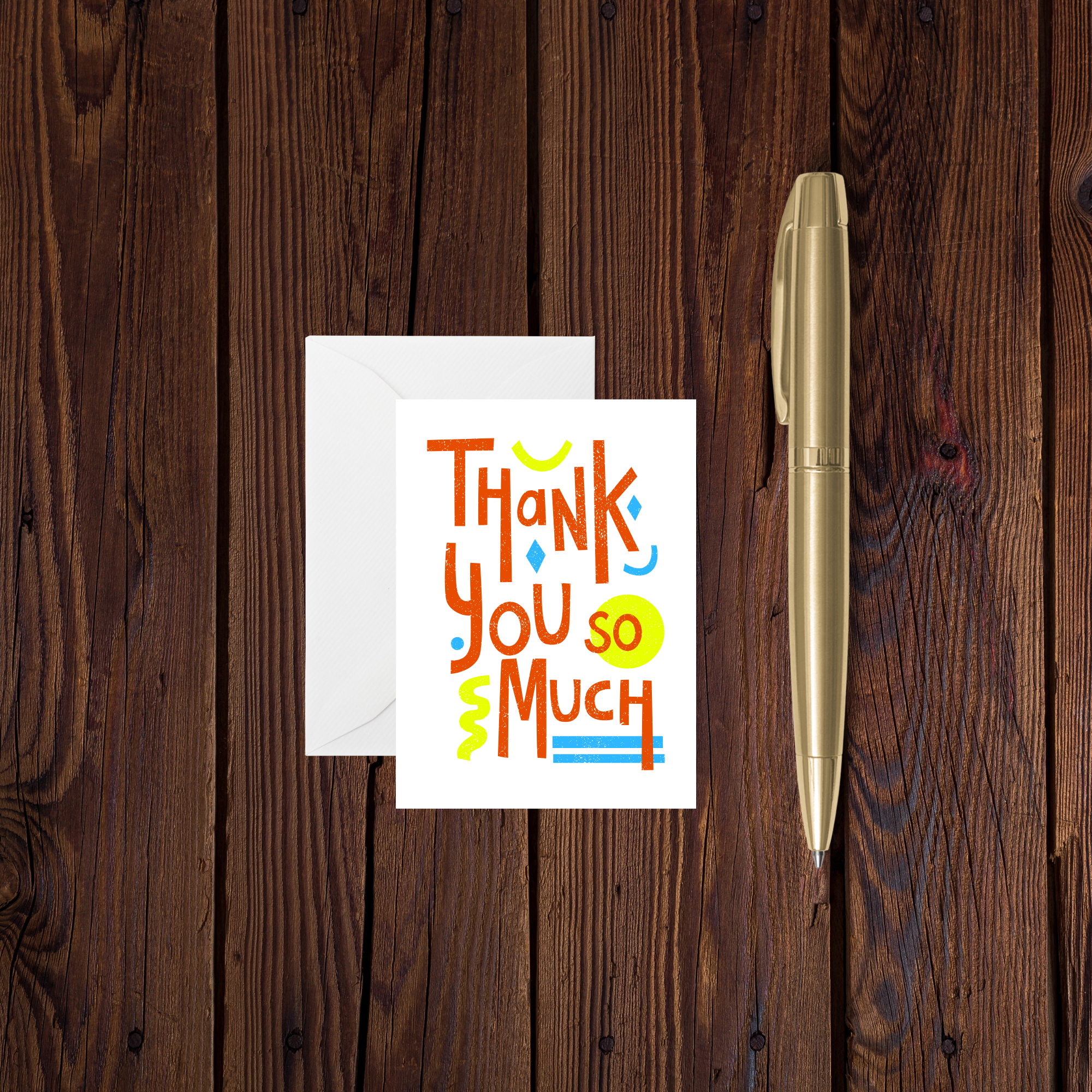 Thank You So Much | Enclosure Card