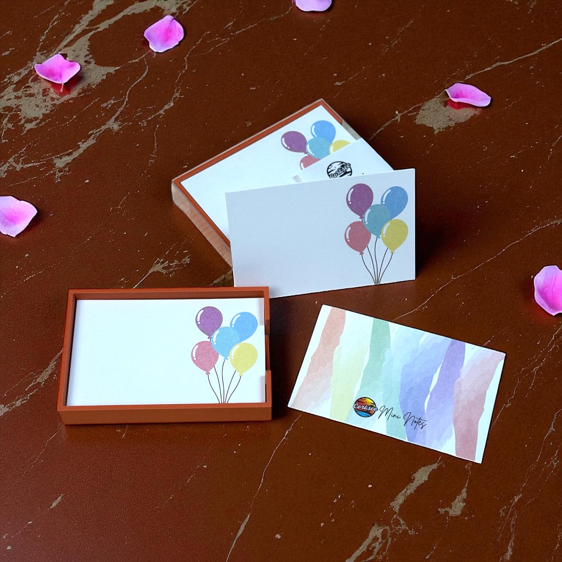 Celebration | Mini Note Cards And Card Holder