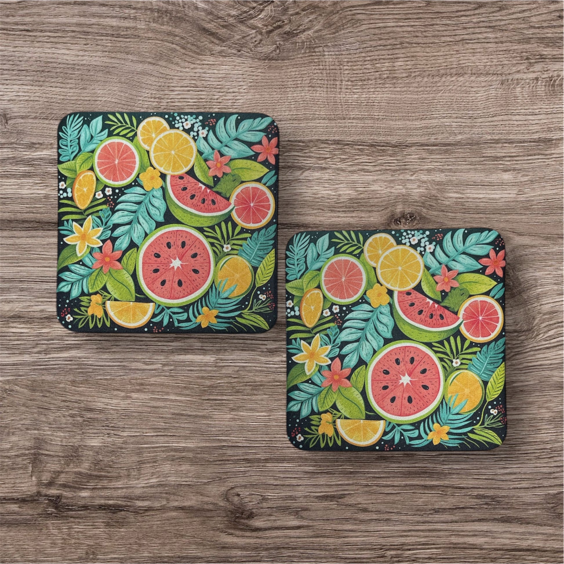 Summer Fruit | Coaster Set