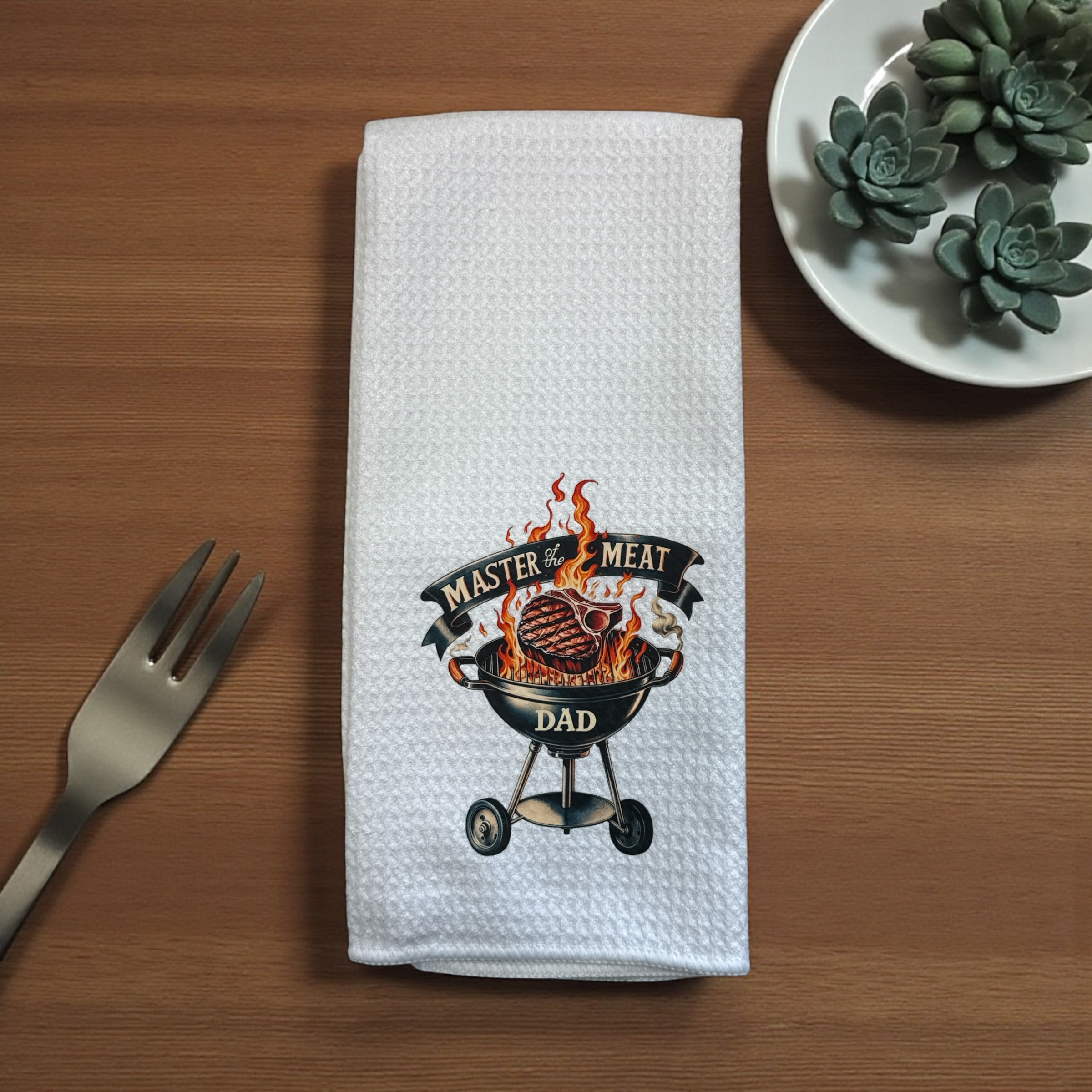 Master Of The Meat Dad | Kitchen Towel