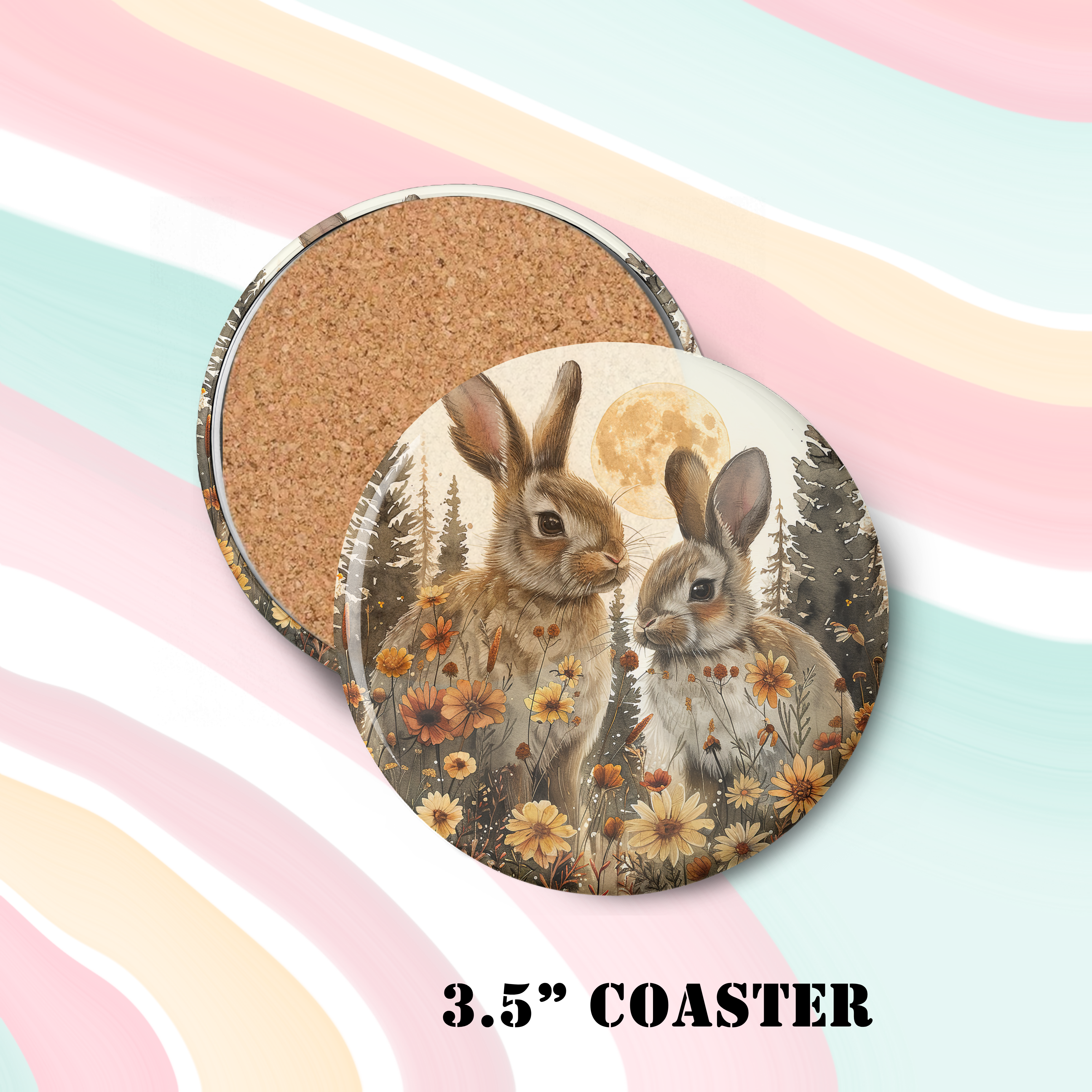 Rabbits | Round Coaster