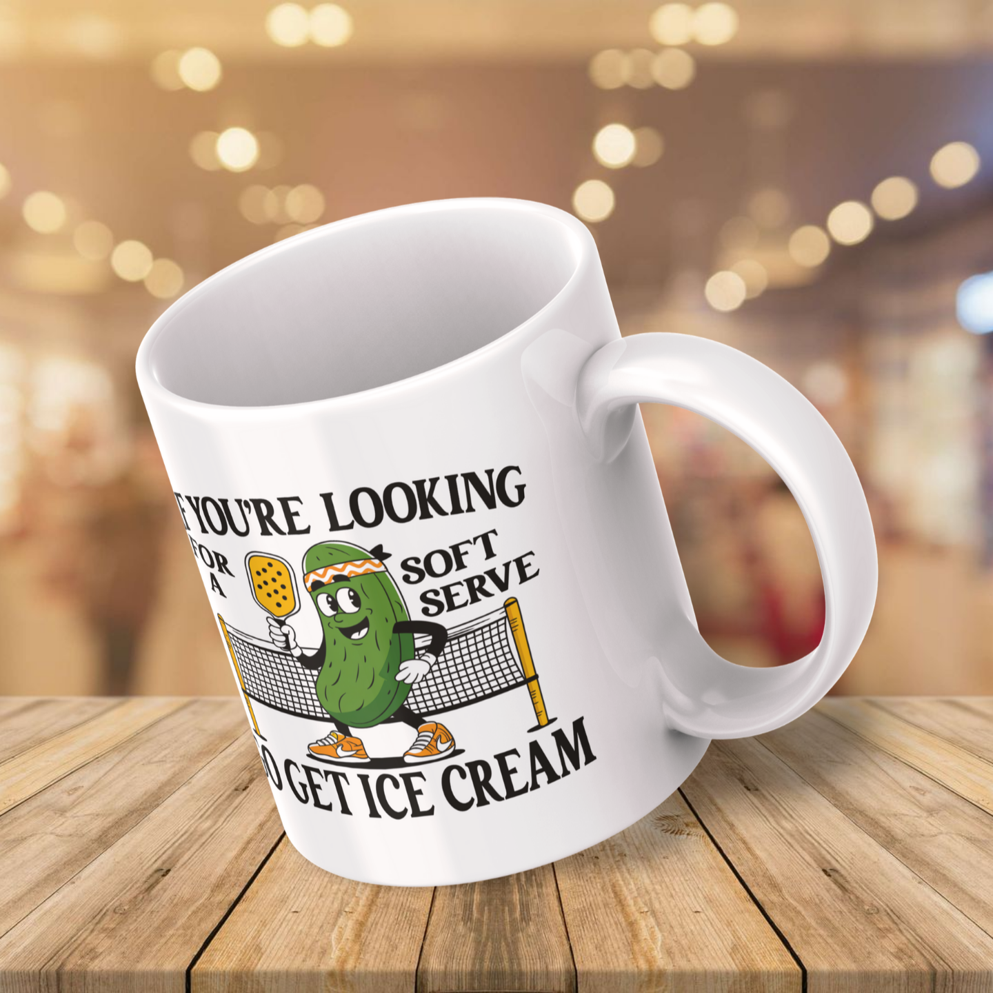 Pickleball Soft Serve | 11oz Mug