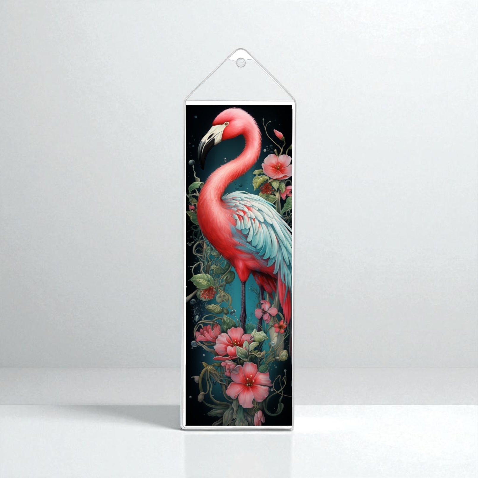Flamingo | Clear Sleeve Bookmark