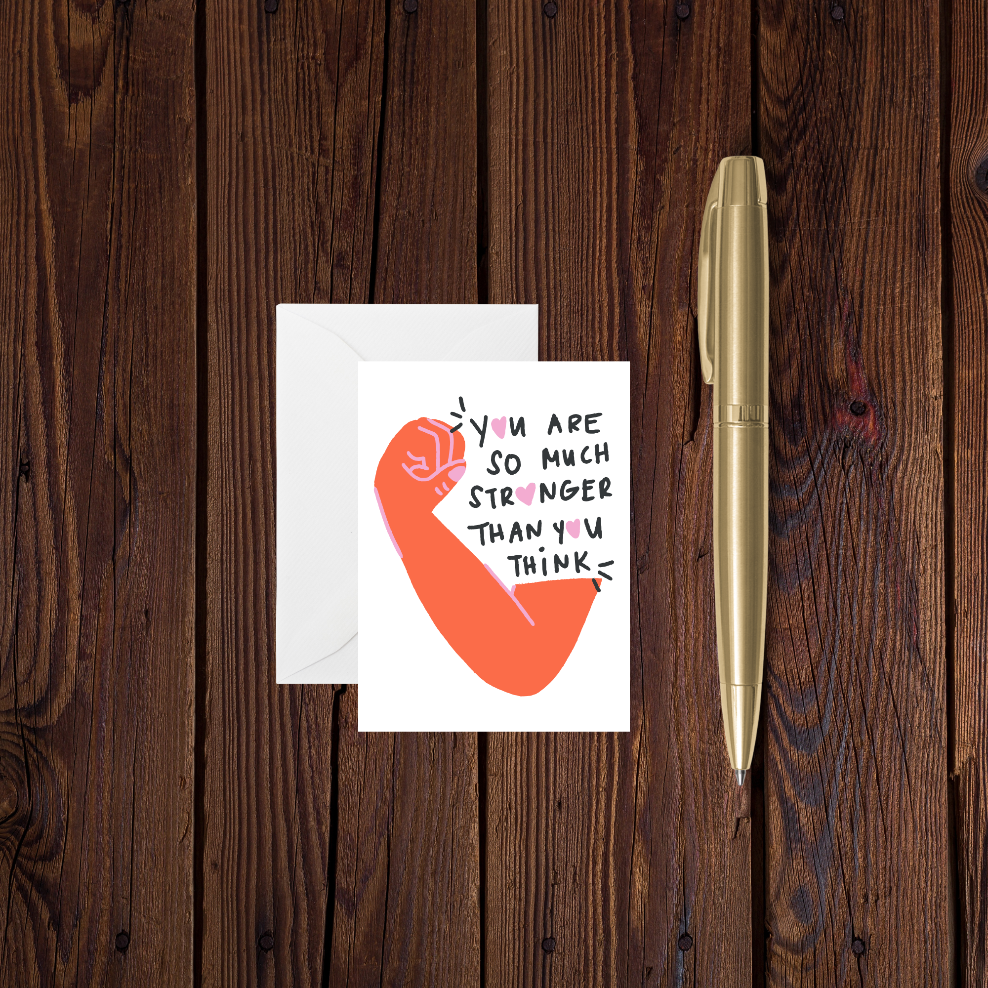 You Are So Much Stronger | Enclosure Card