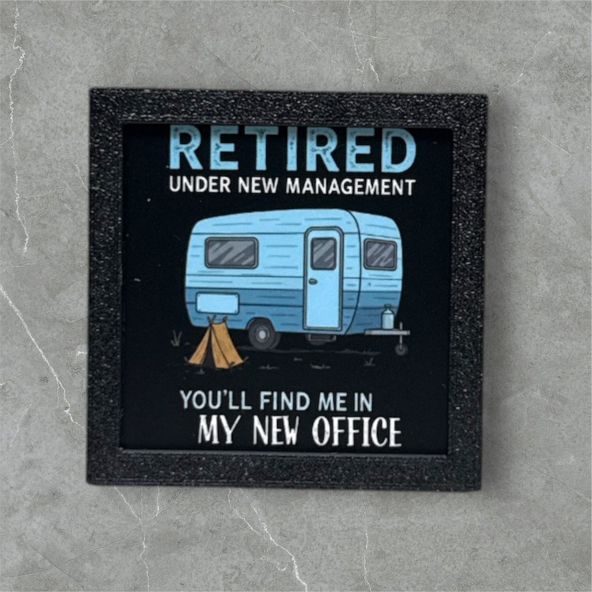 Retired Camper | Fridge Magnet