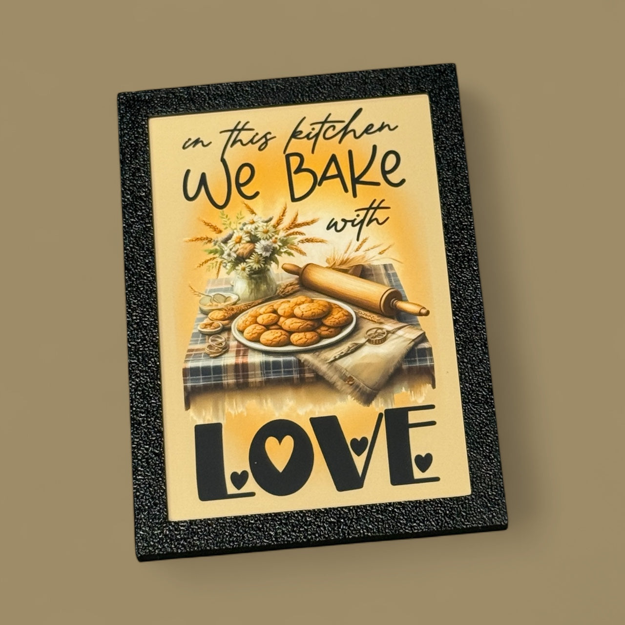 In This Kitchen We Bake With Love | Magnet