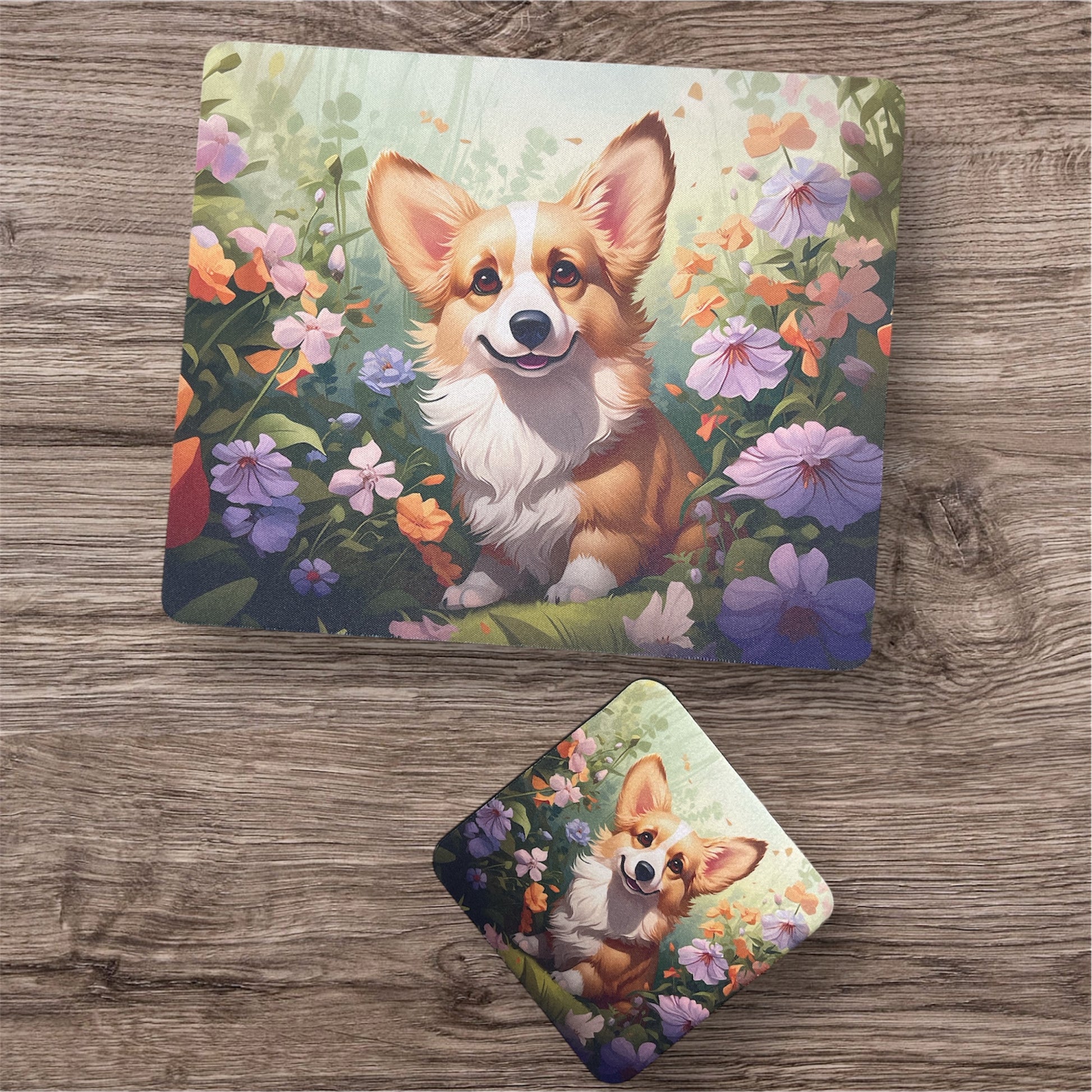 Corgi Dog | Desk Gift Set