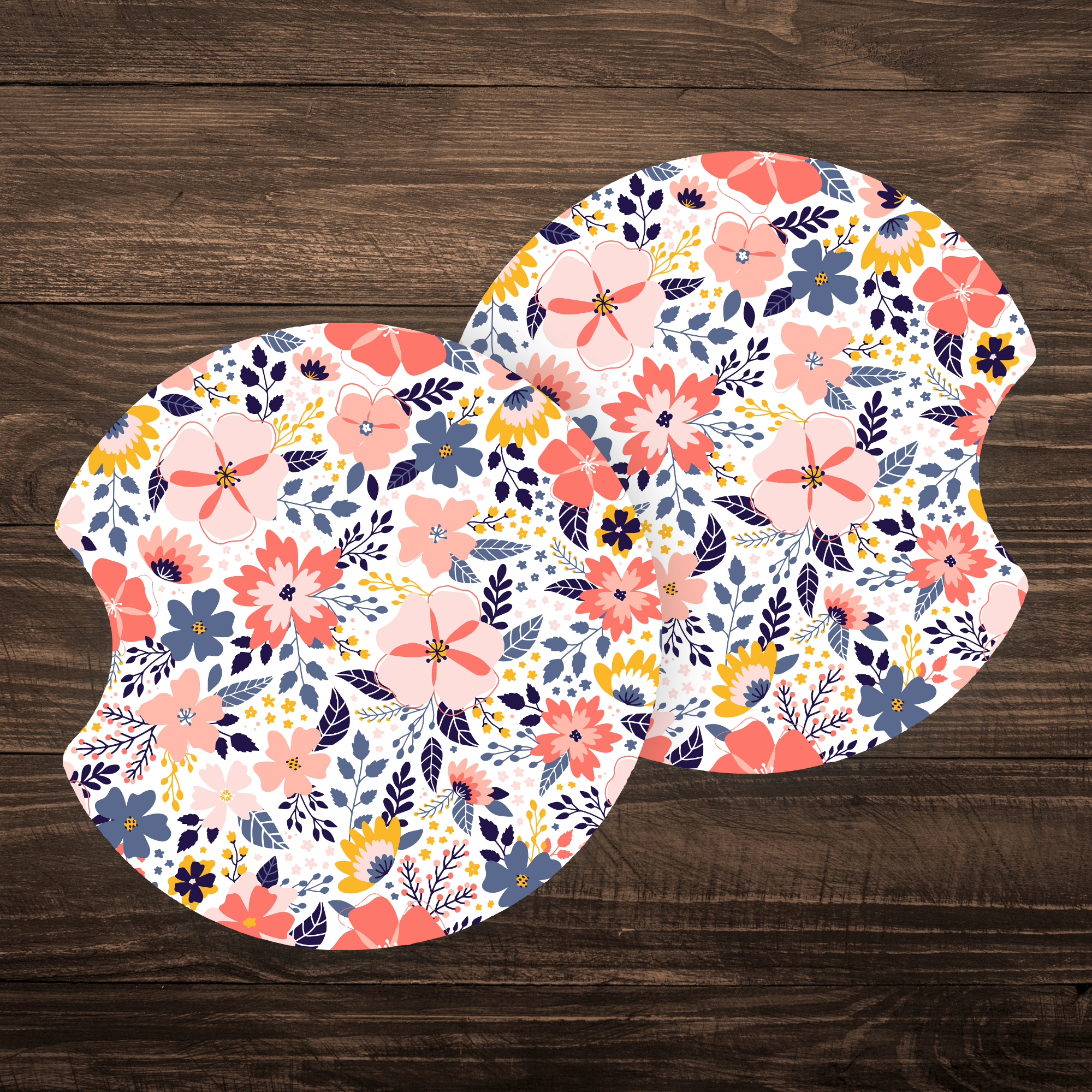 Flowers | Car Coasters