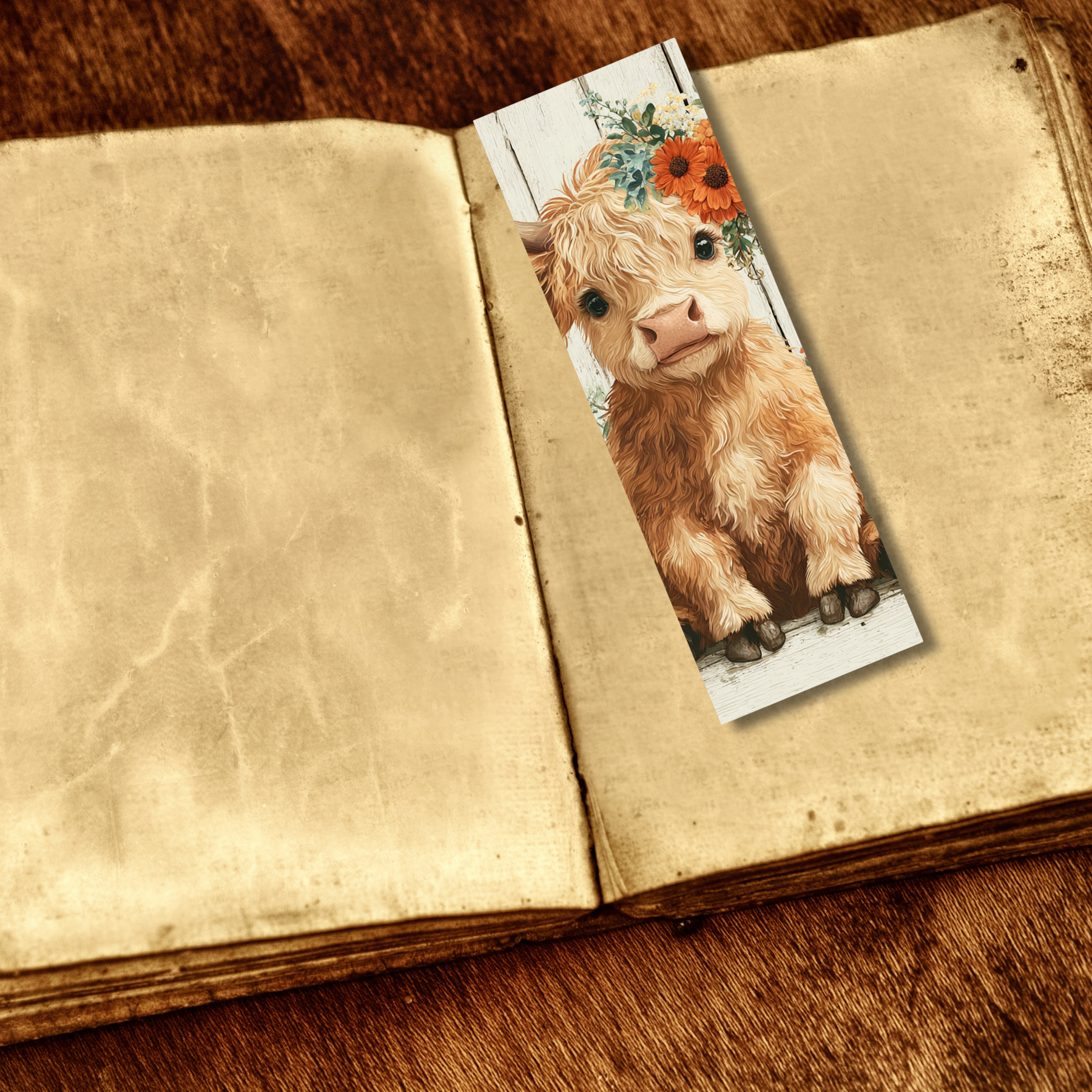 Highland Cow | Bookmark