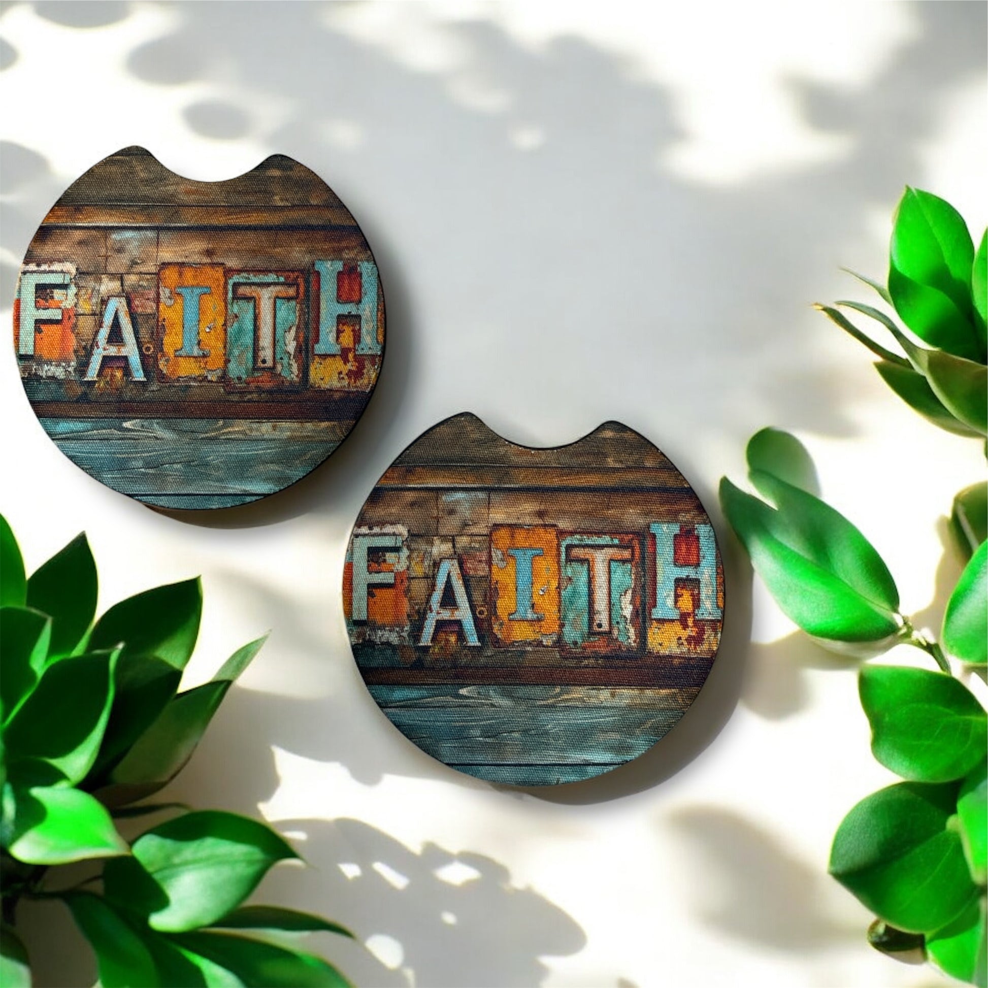 Faith | Car Coasters
