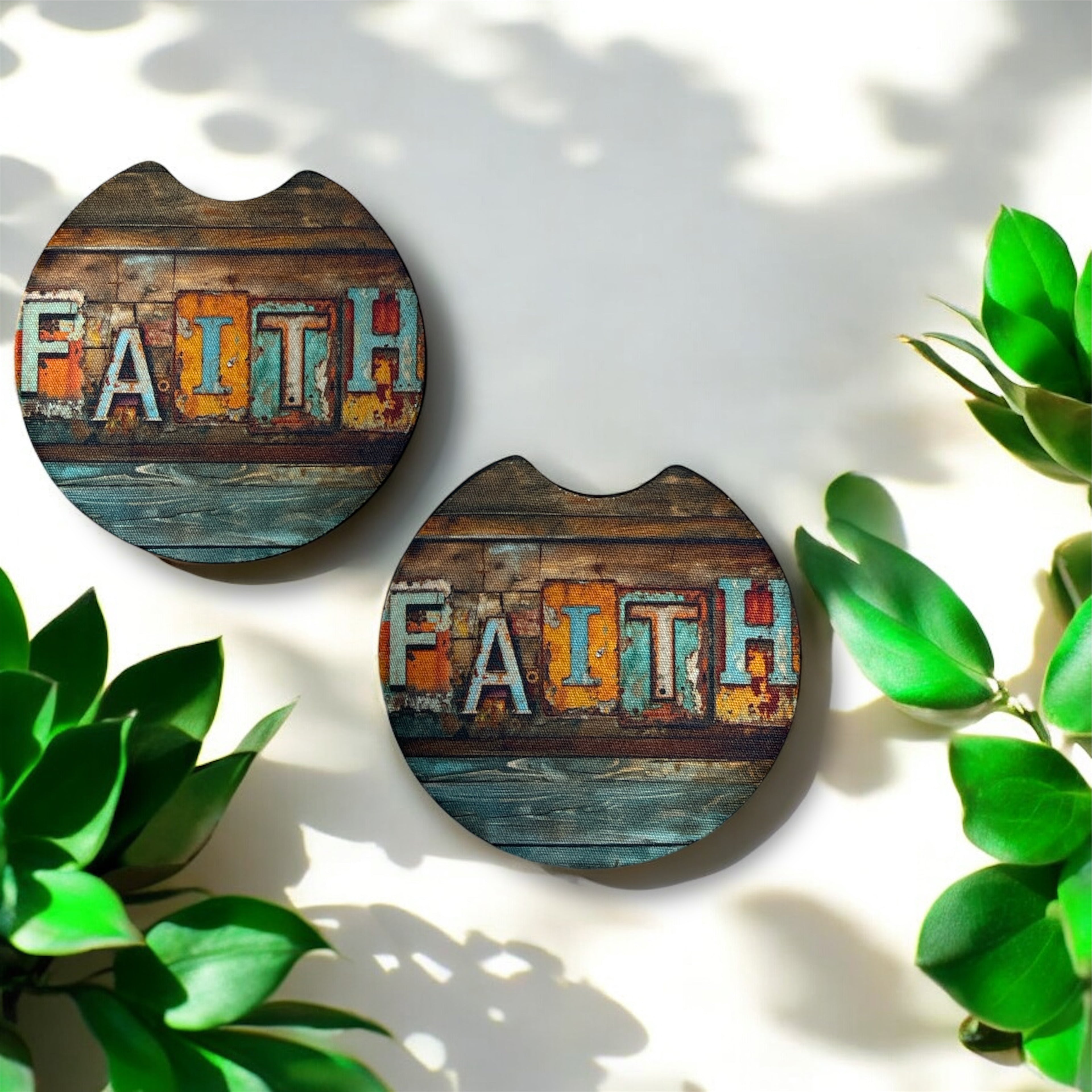 Faith | Car Coasters