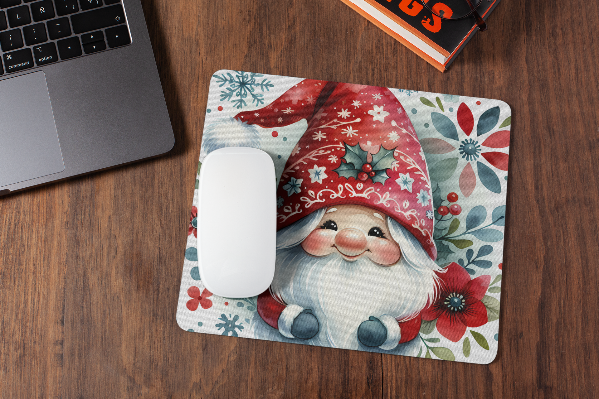 Gnome Christmas | Mouse Pad
