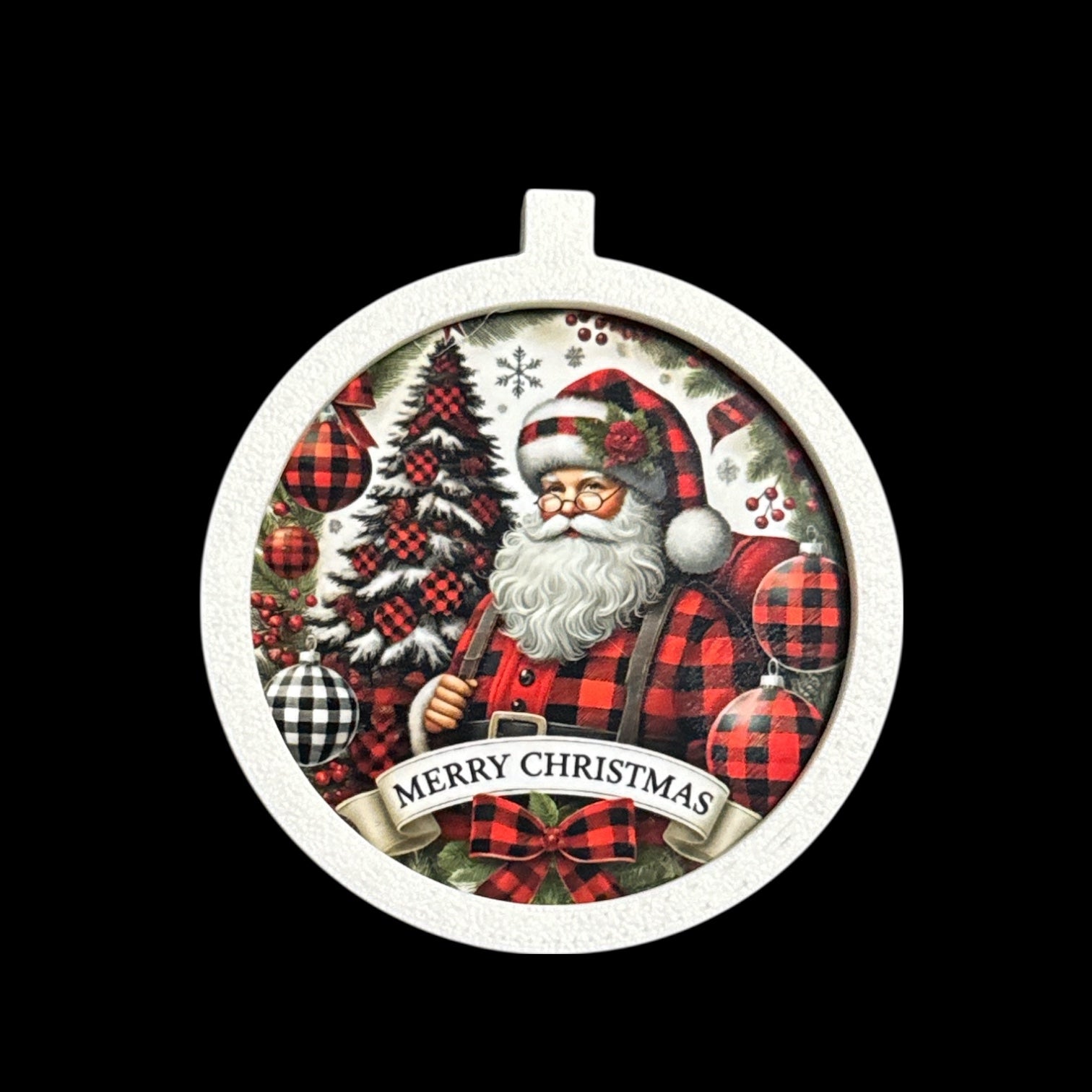 Santa Merry Christmas | Ornament