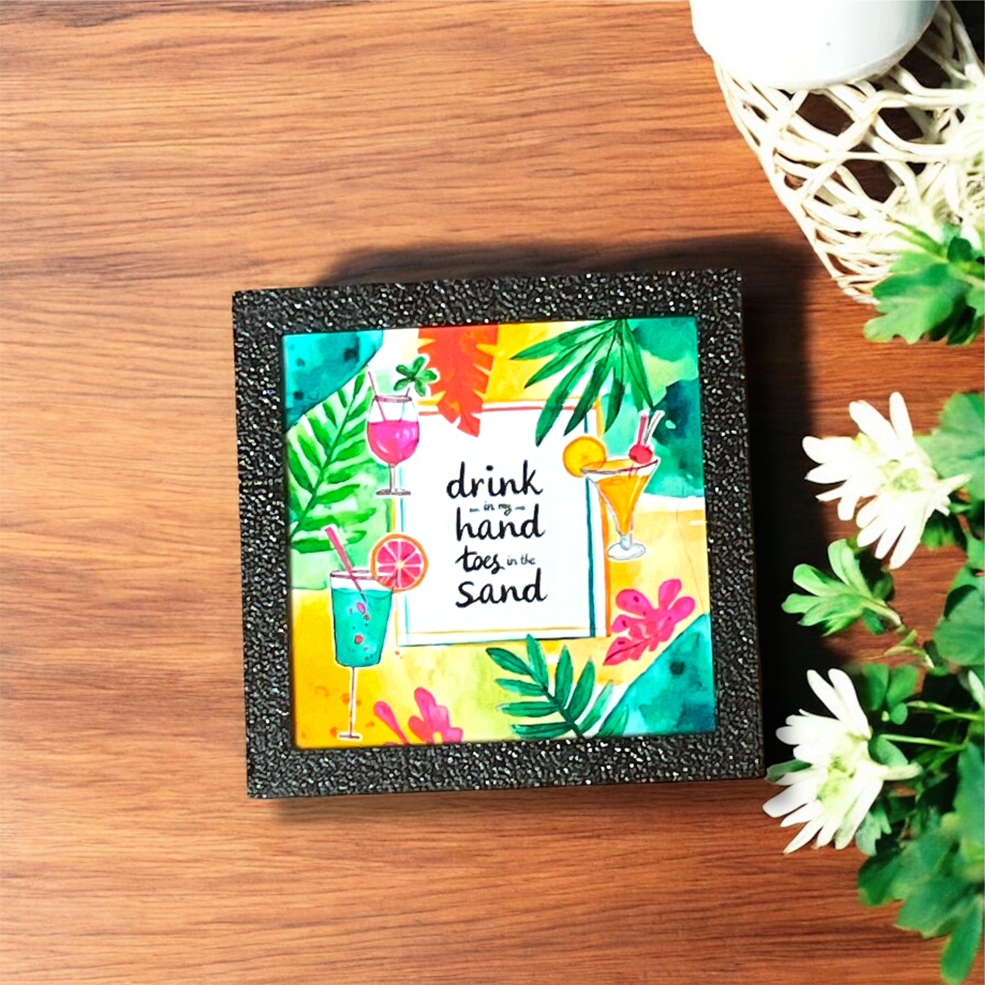 Drink In My Hand Toes In The Sand | Magnet