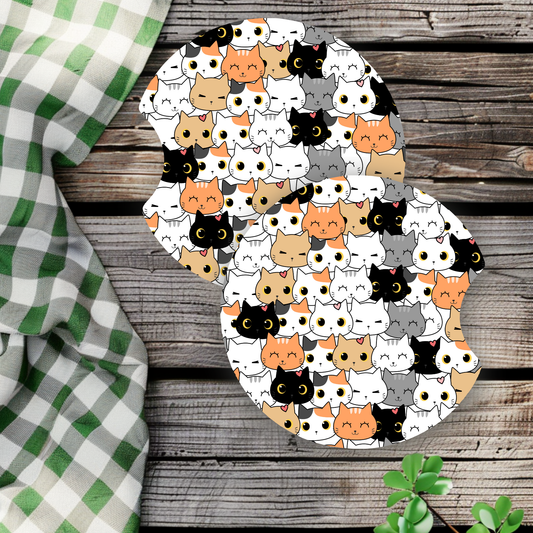 Cats Car Coasters