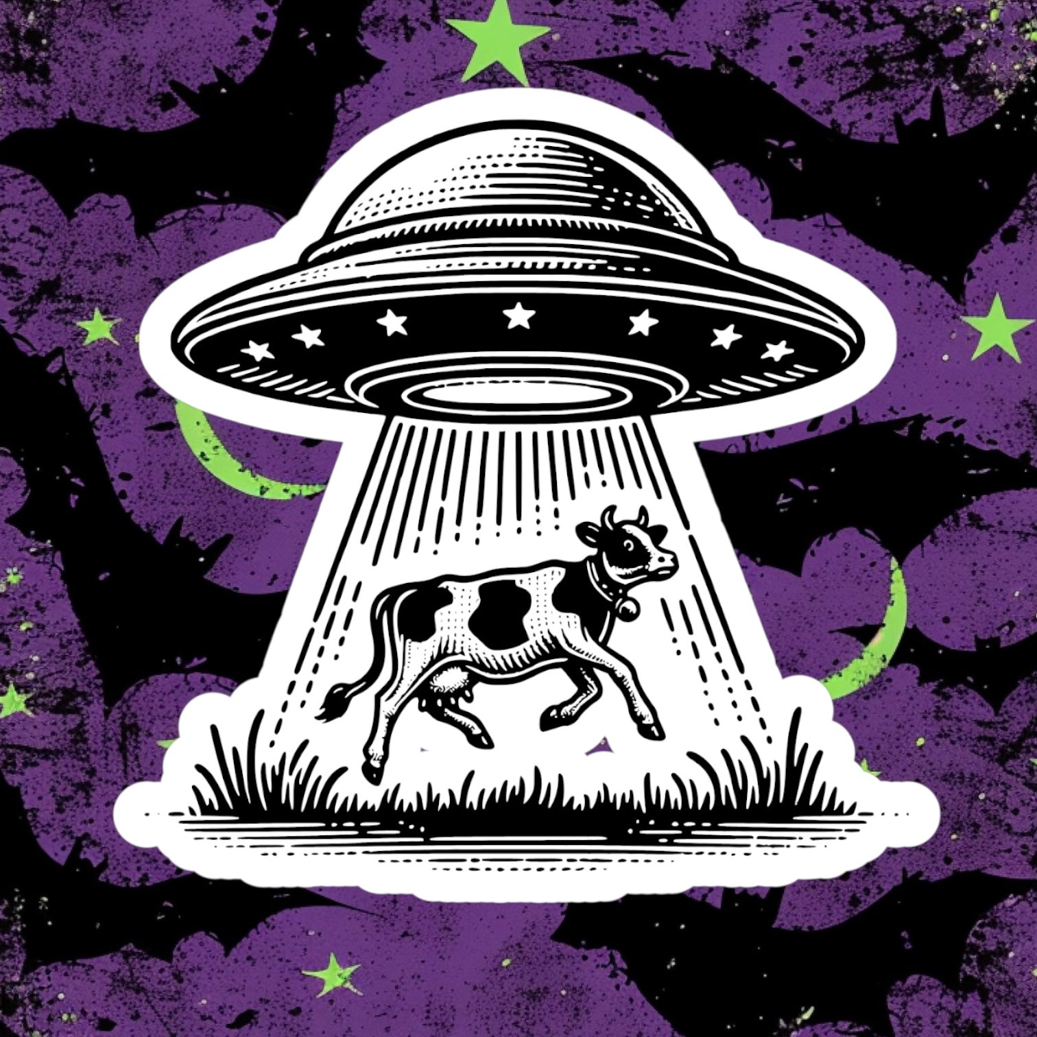 UFO Cow | Magnet