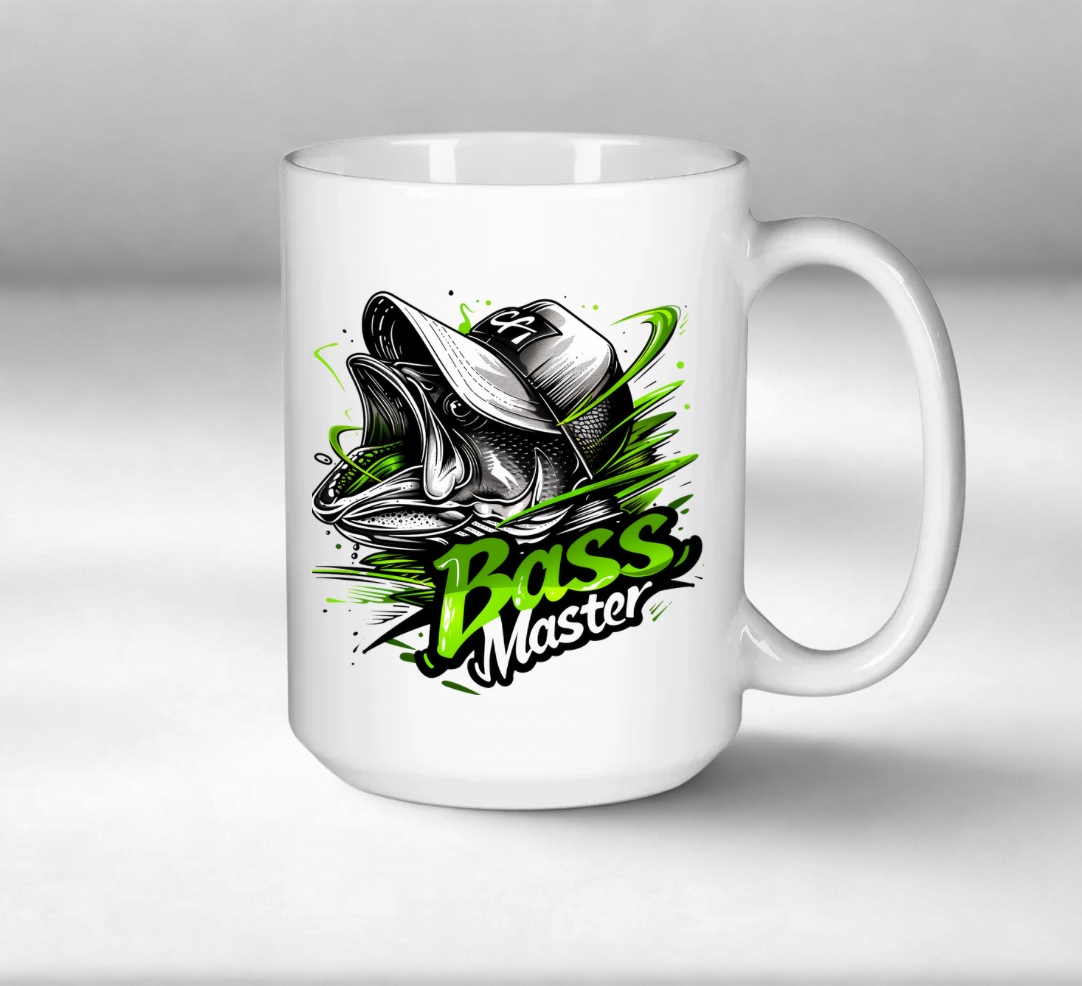 Bass Master | 15oz Coffee Mug