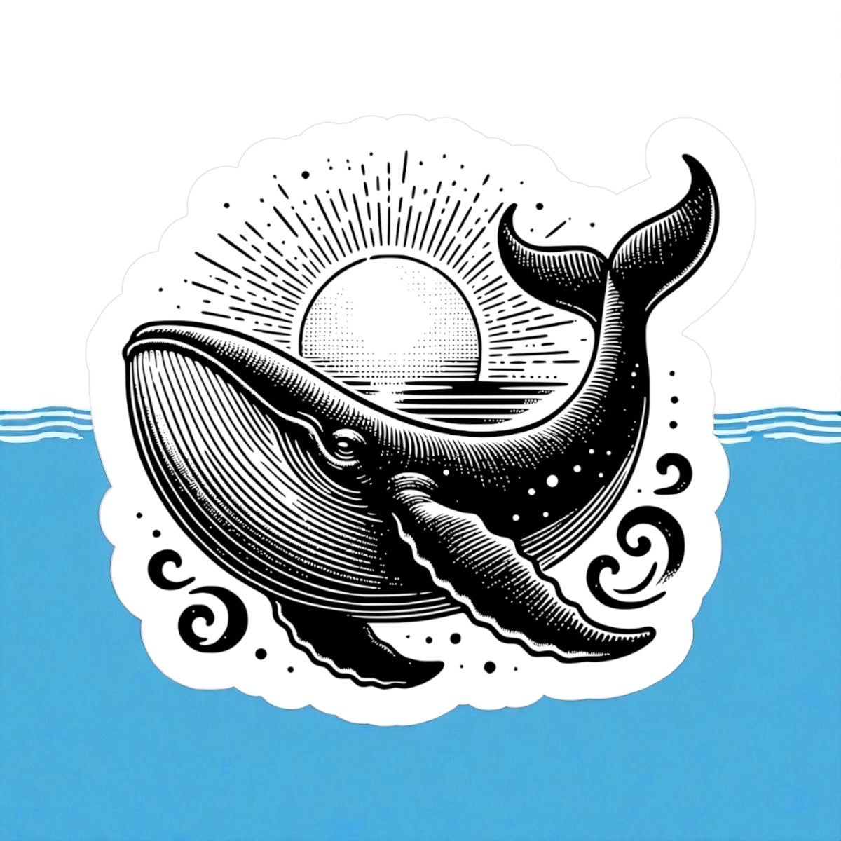 Whale | Vinyl Sticker