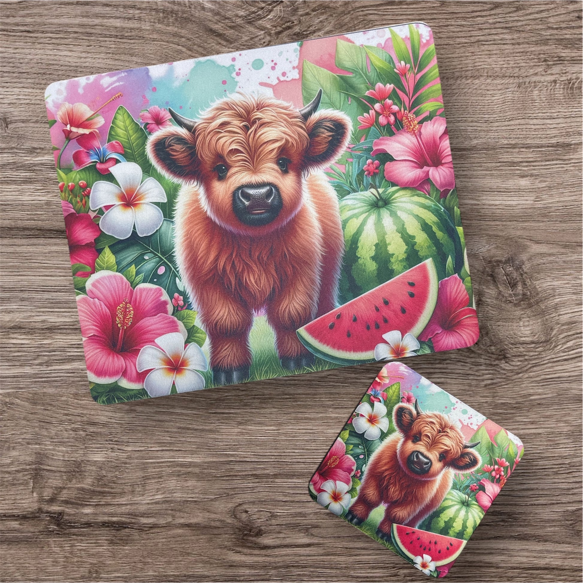 Highland Cow | Desk Gift Set