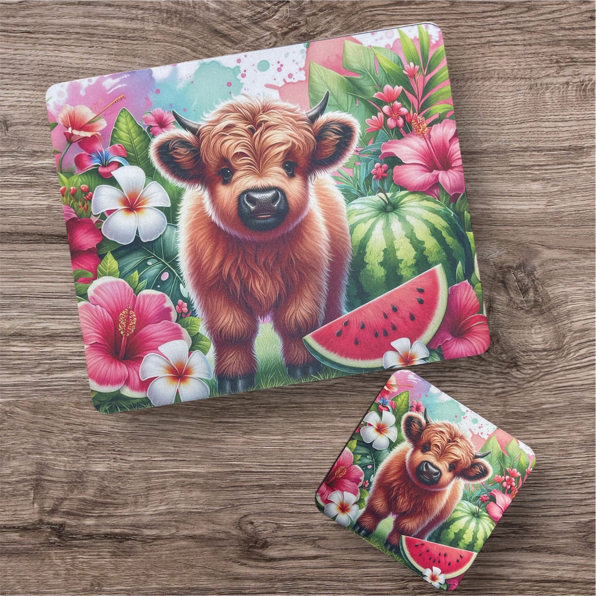Highland Cow | Desk Gift Set