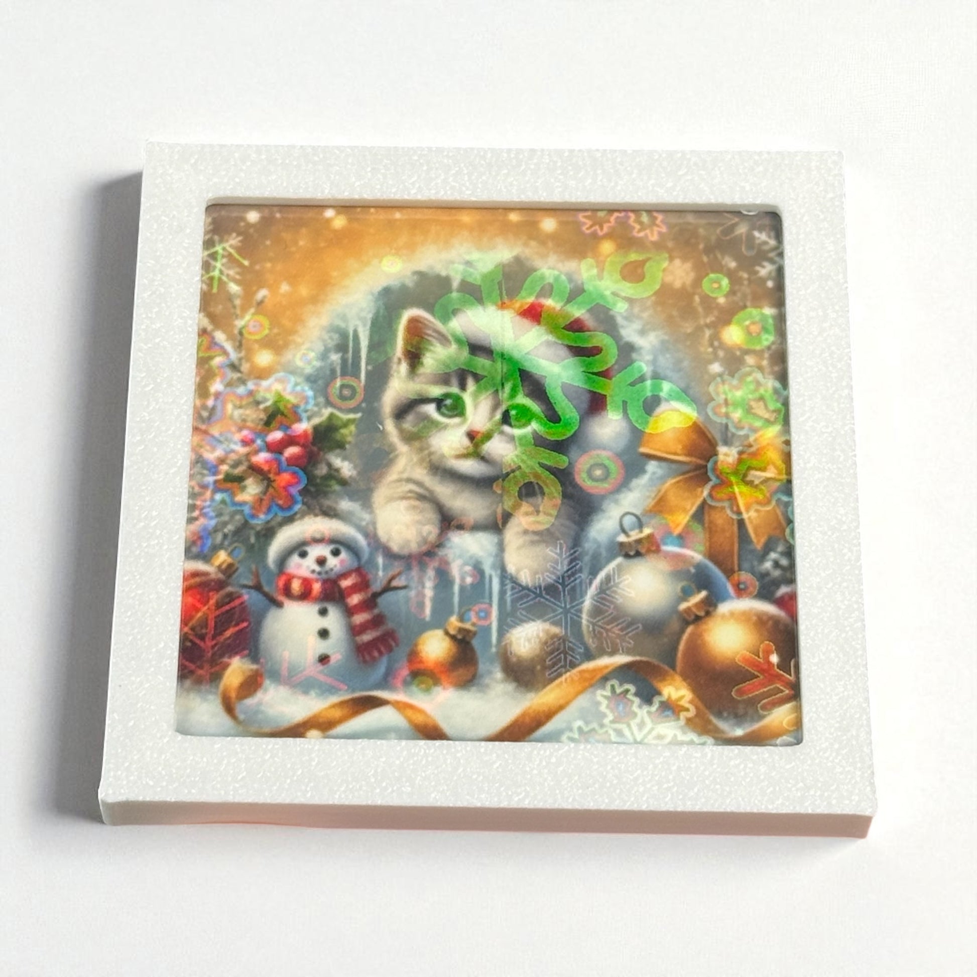 Kitten Christmas | Magnet