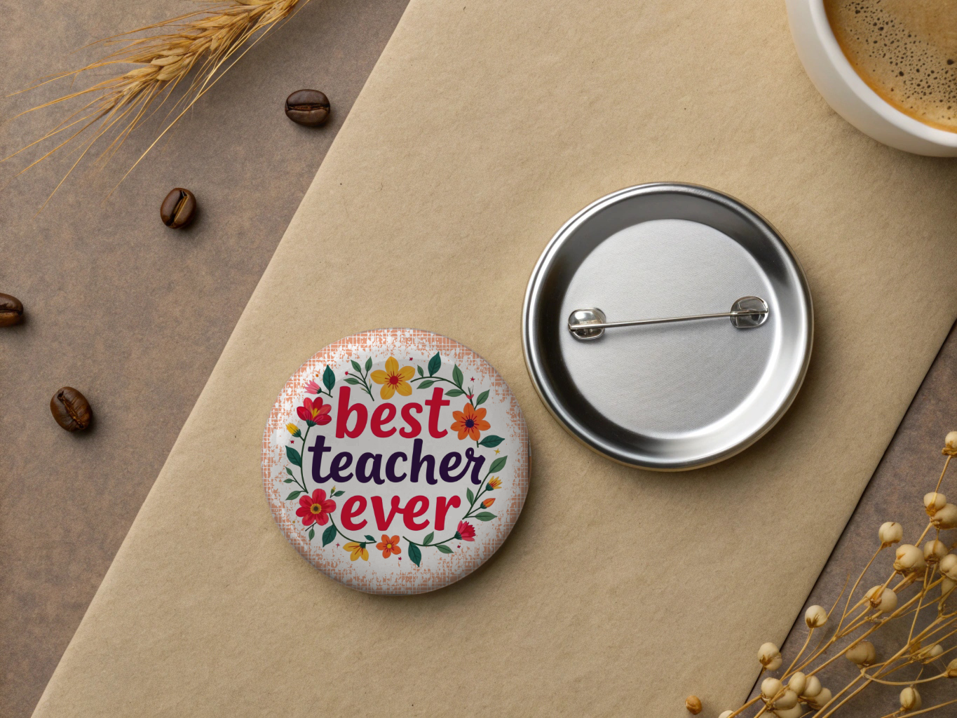Best Teacher Ever | 1.25” Pinback Button