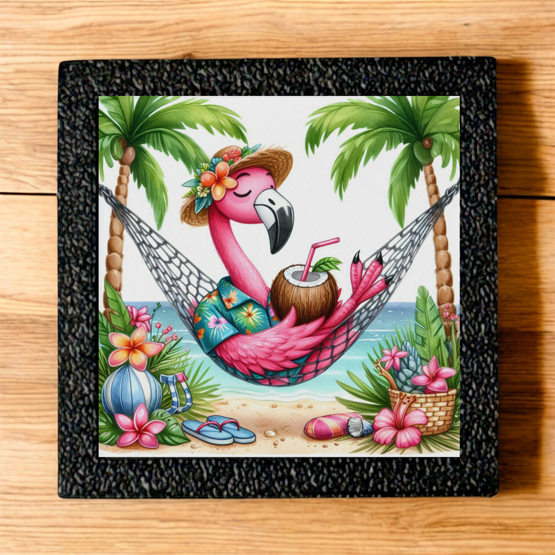 Flamingo Hammock | Magnet