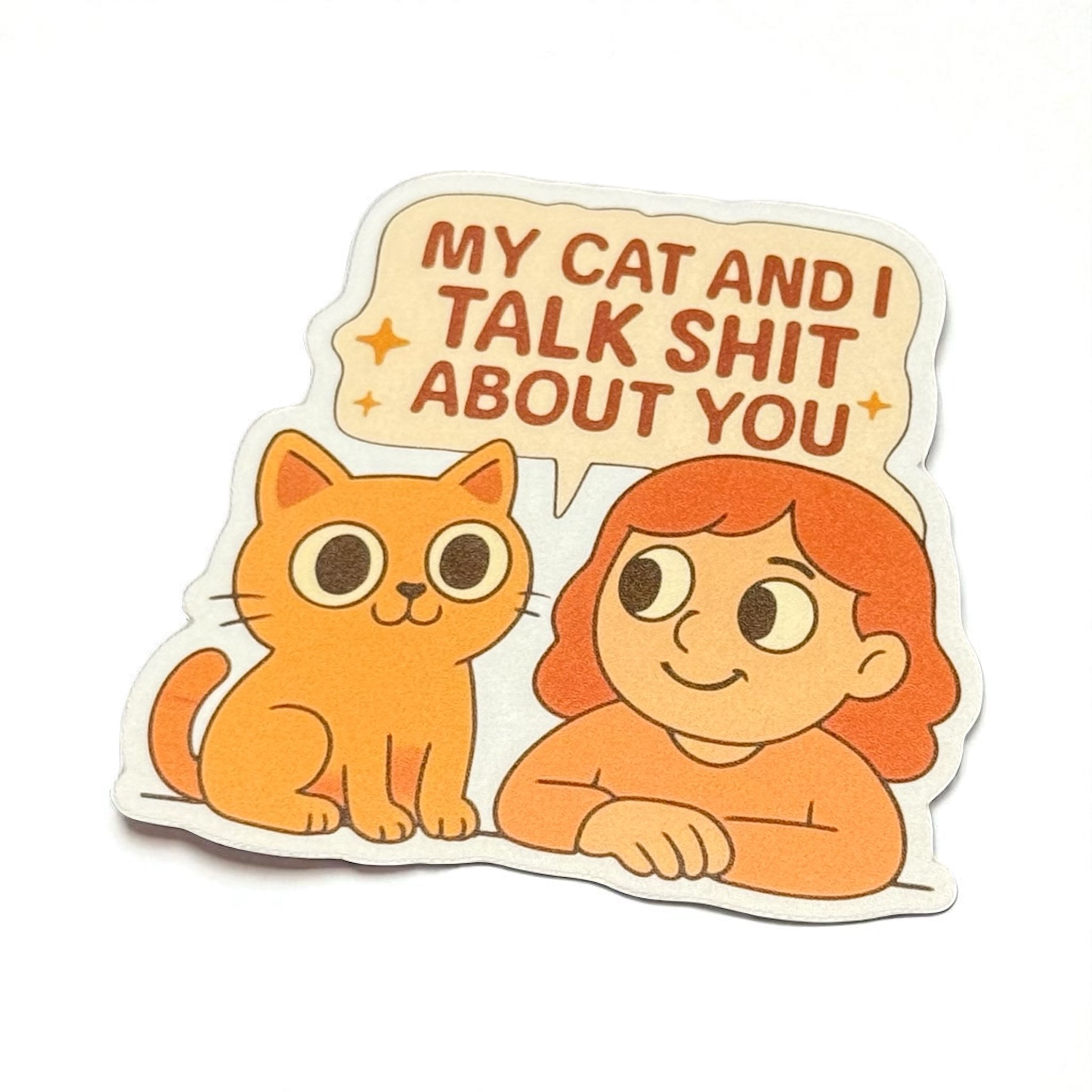 My Cat And I | Magnet