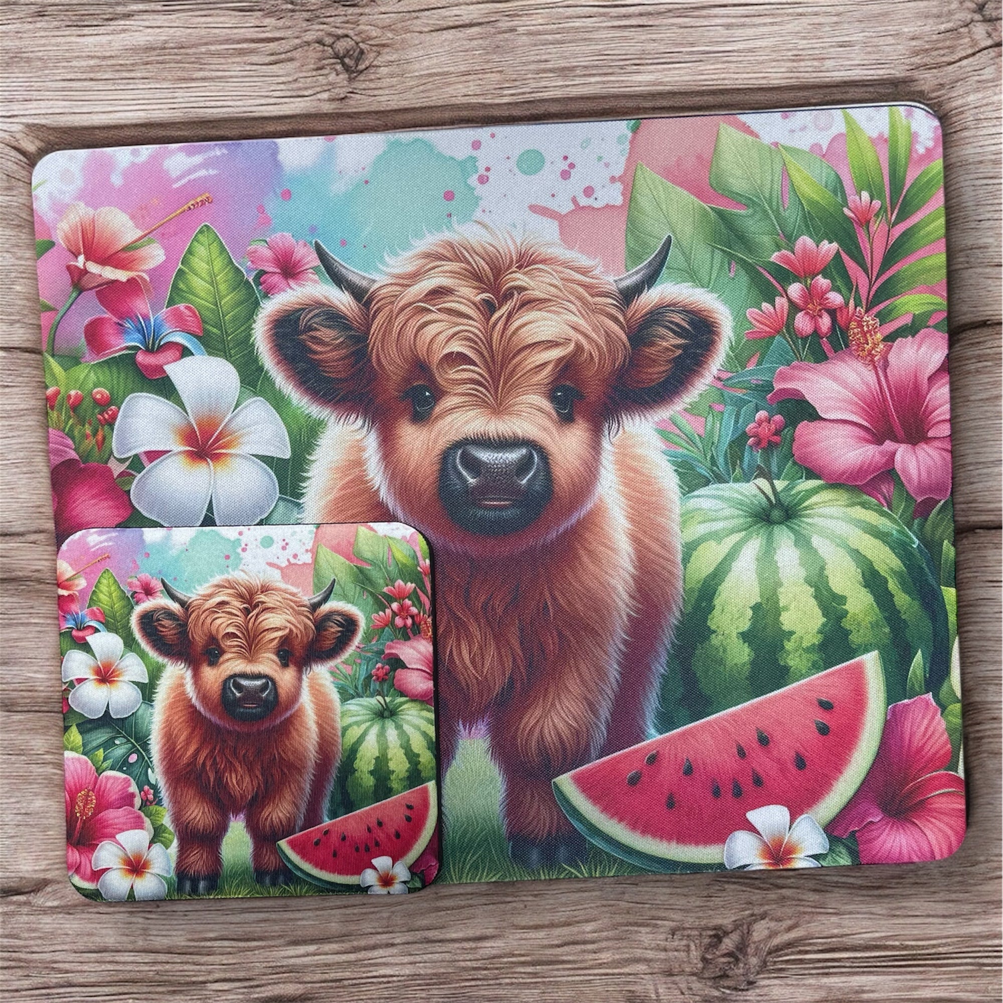 Highland Cow | Desk Gift Set