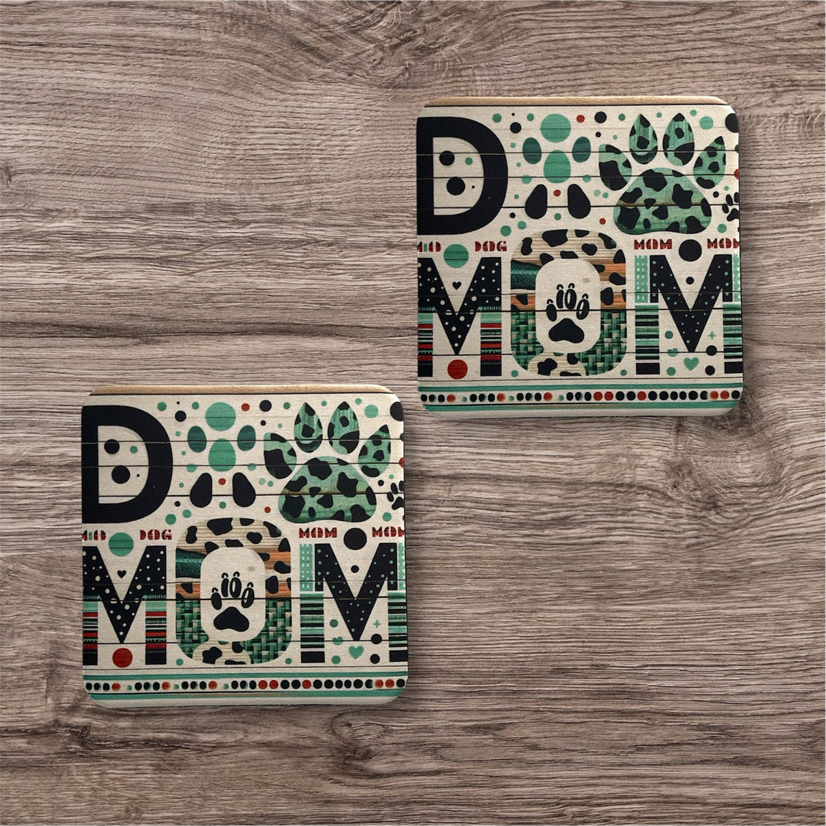 Dog Mom | Coaster Set