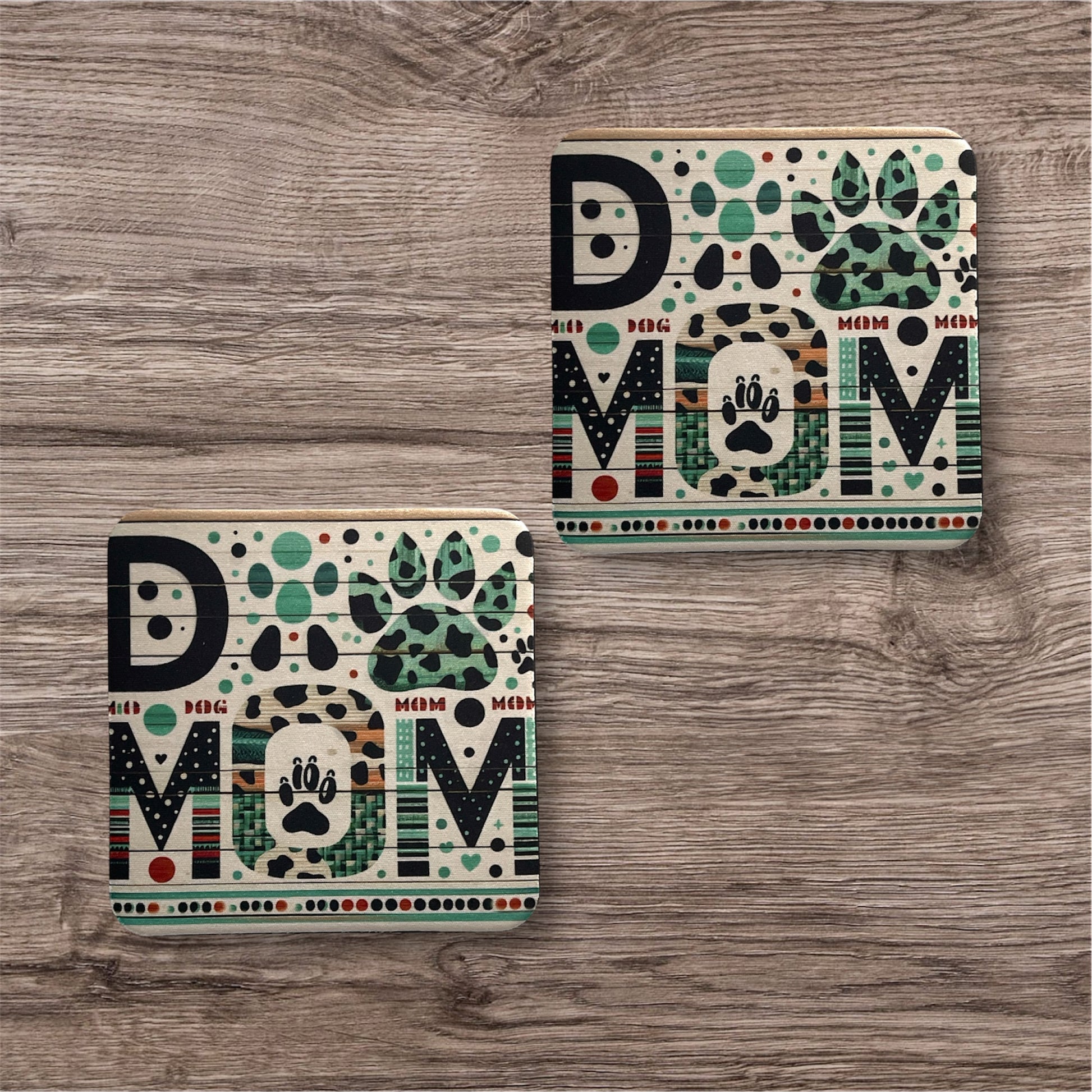 Dog Mom | Coaster Set