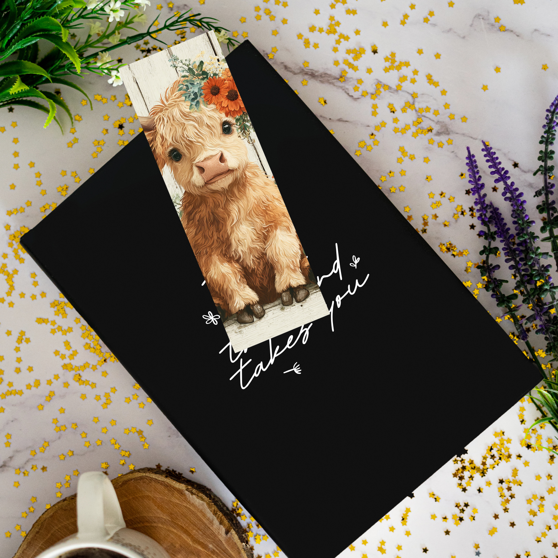Highland Cow | Bookmark