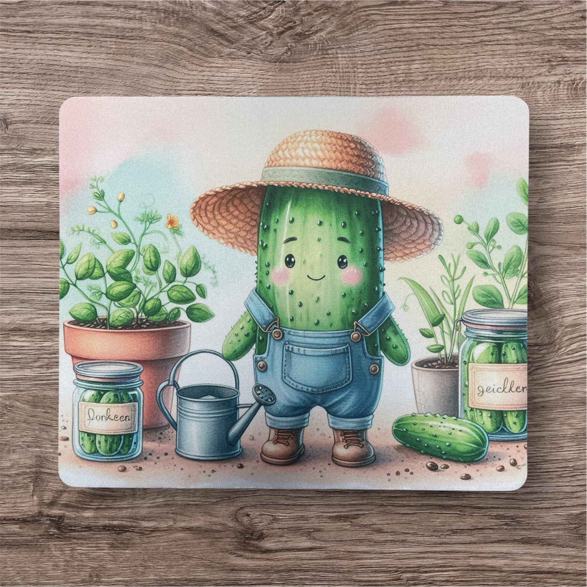 Cucumber Garden| Mouse Pad