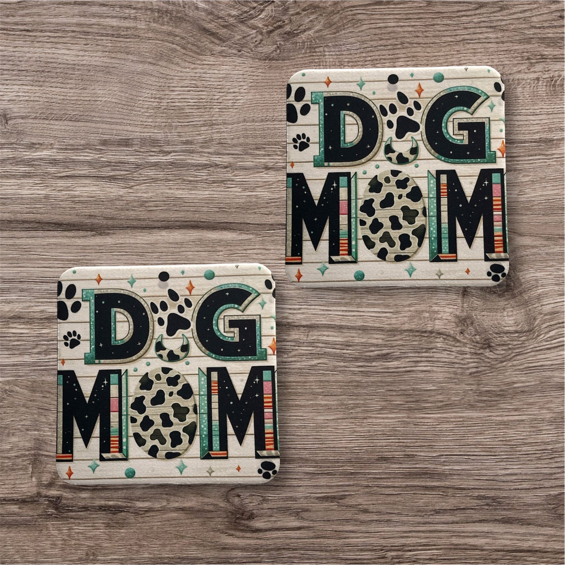 Dog Mom | Coaster Set
