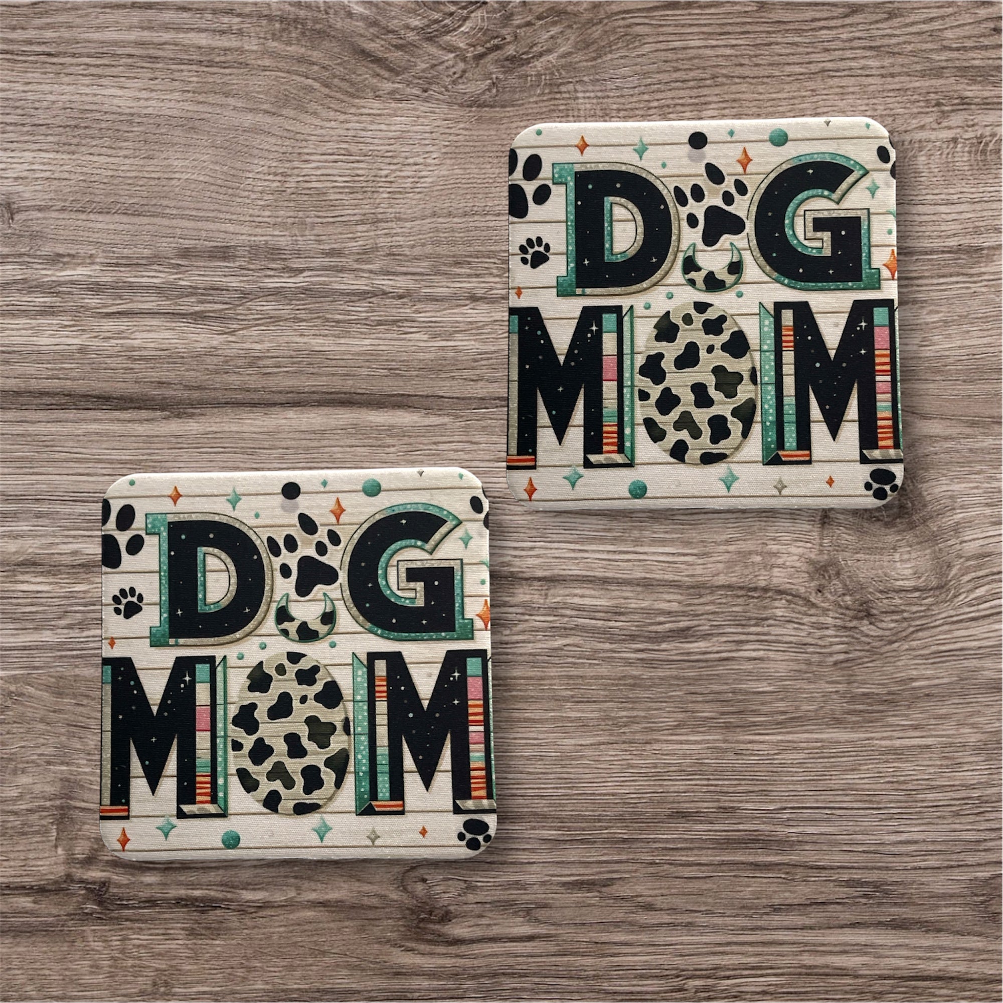 Dog Mom | Coaster Set