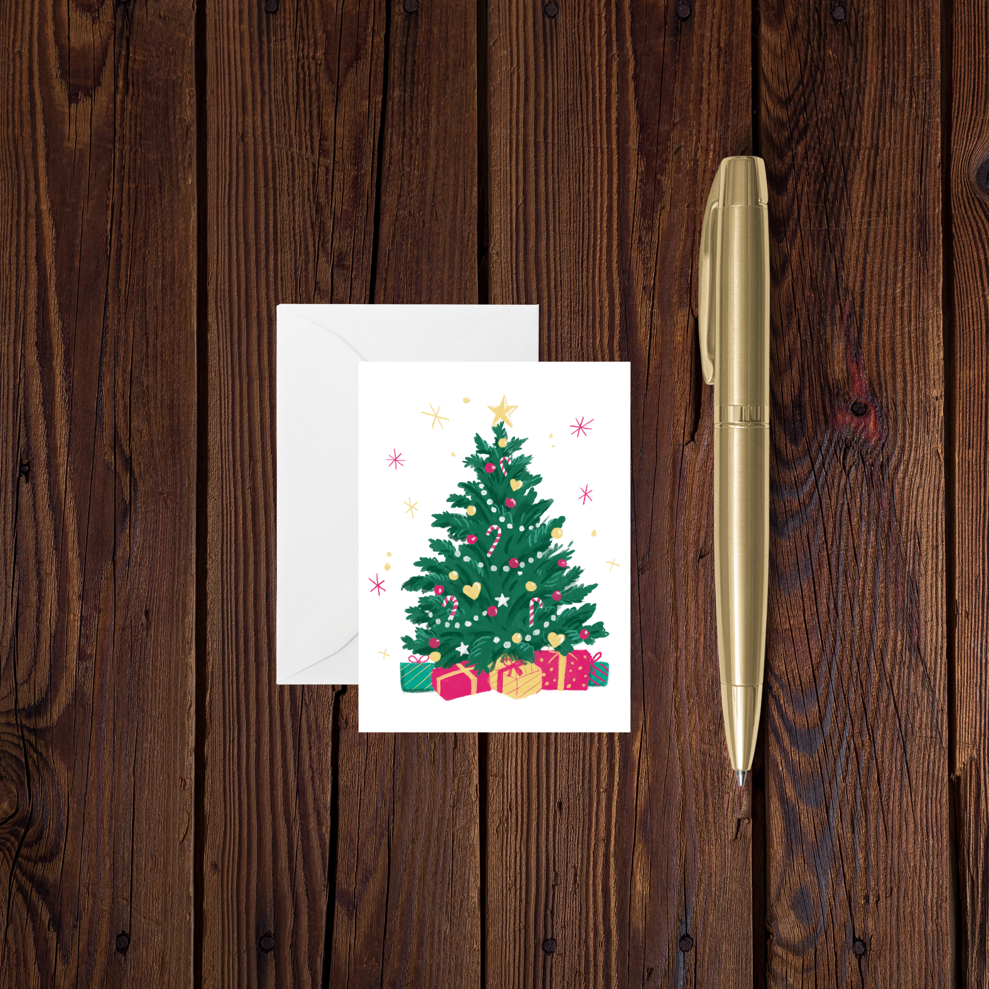 Christmas Tree | Enclosure Card